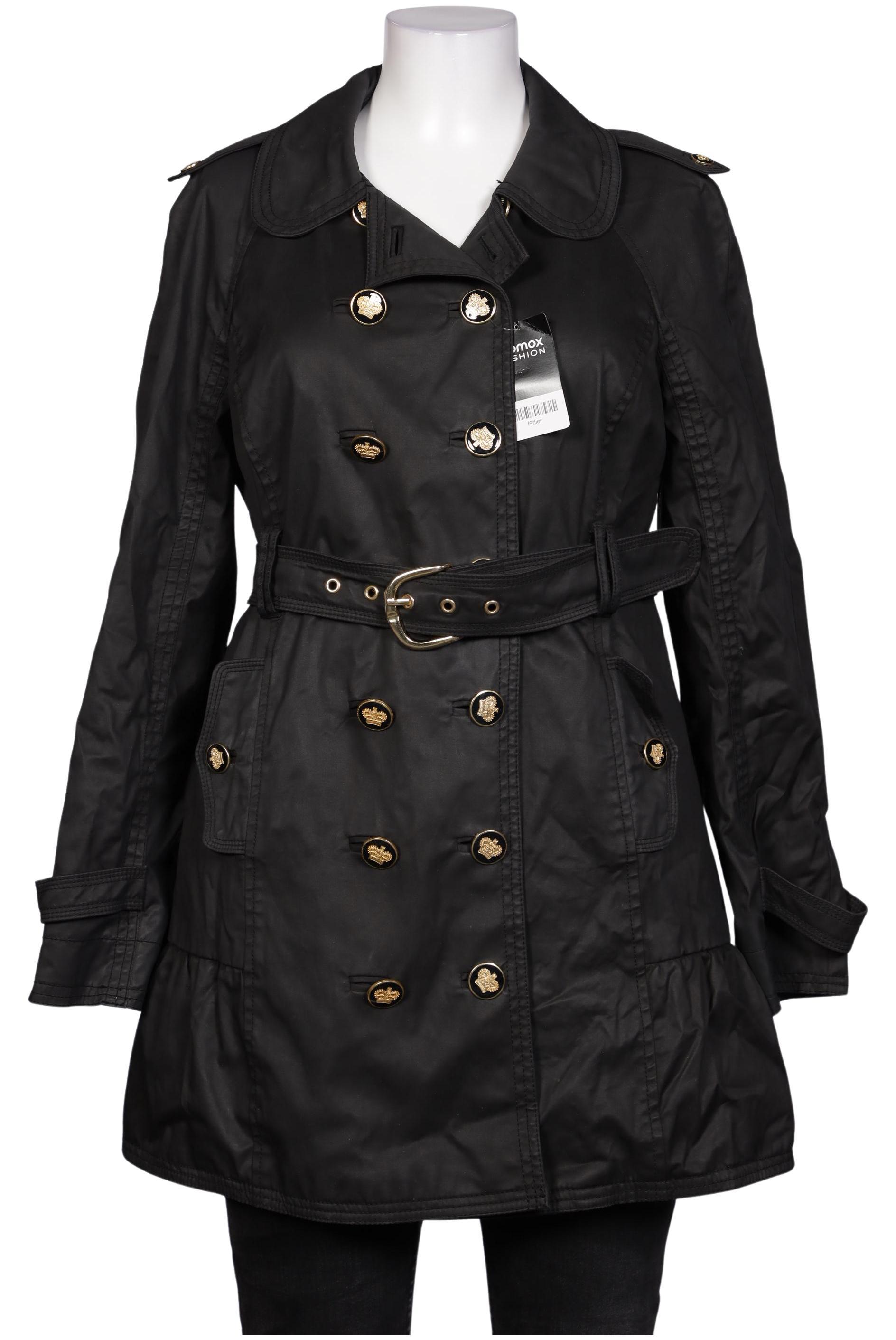 

Juicy Couture Damen Mantel, schwarz, Gr. 44