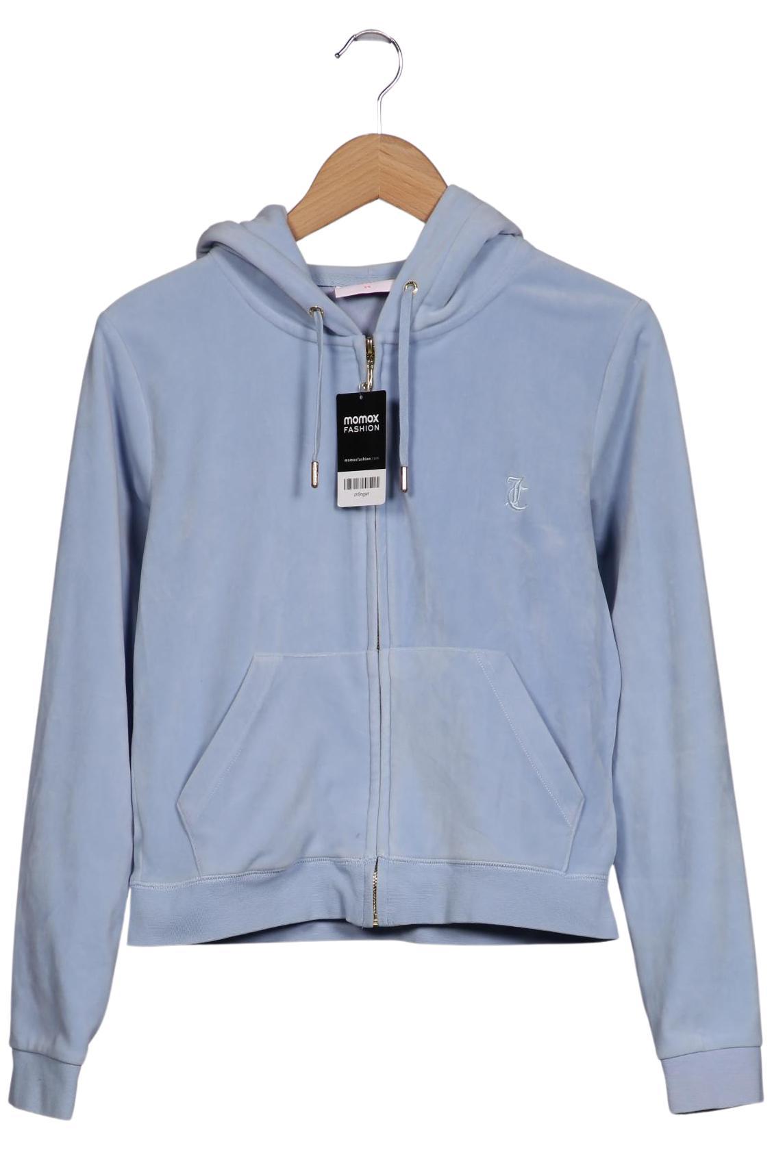 

Juicy Couture Damen Kapuzenpullover, hellblau, Gr. 34