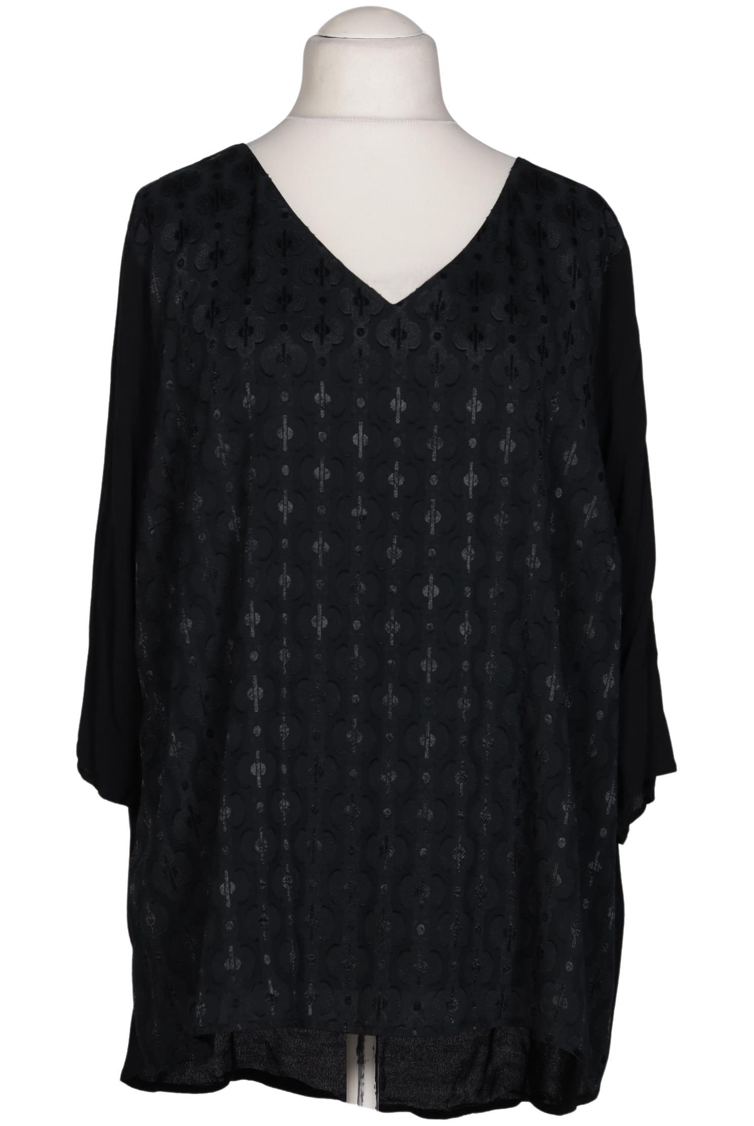 

Junarose Damen Bluse, schwarz, Gr. 52