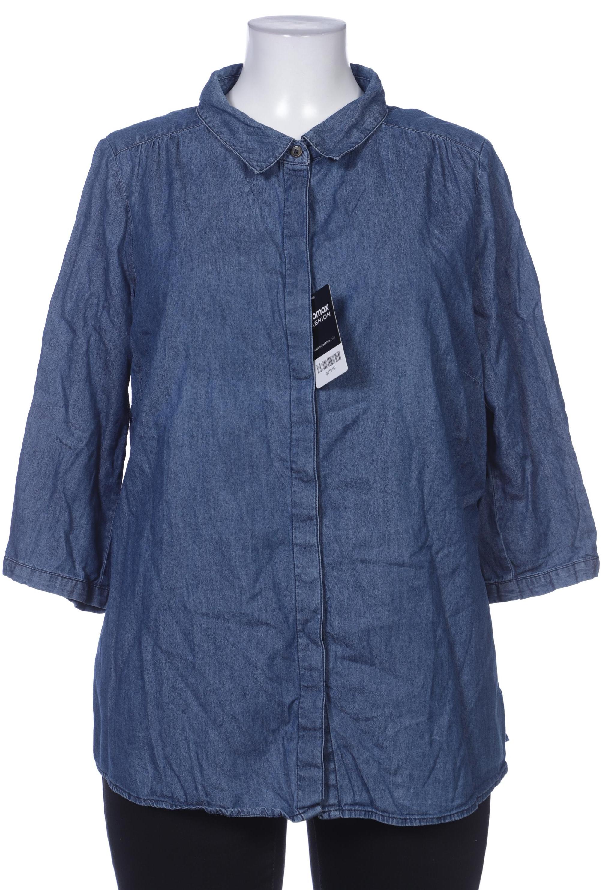 

Junarose Damen Bluse, blau, Gr. 44