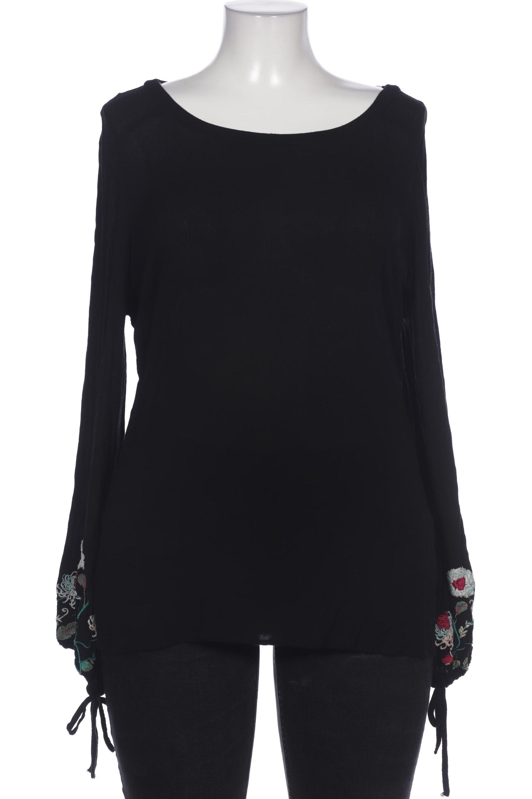 

Junarose Damen Bluse, schwarz