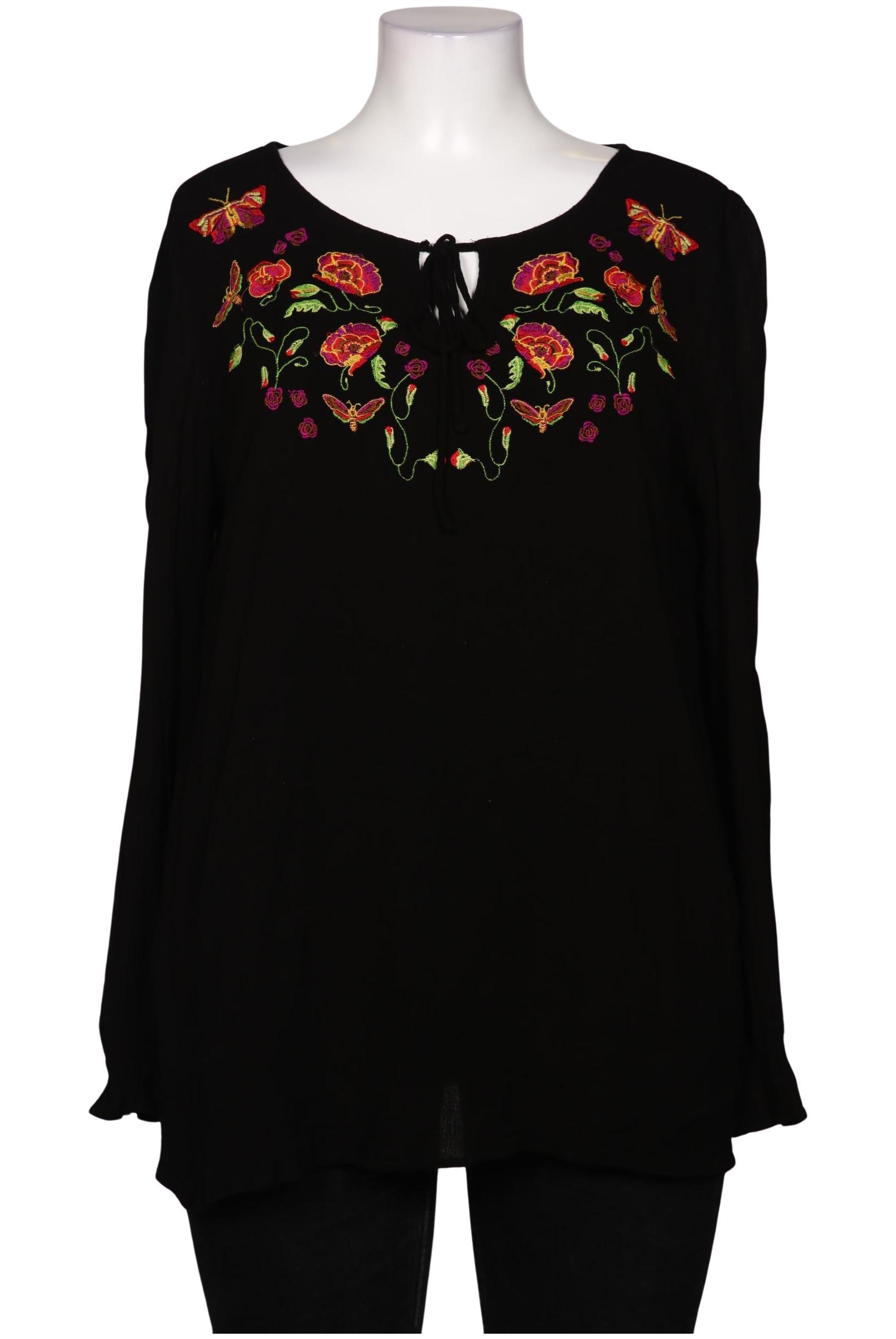 

Junarose Damen Bluse, schwarz, Gr. 44