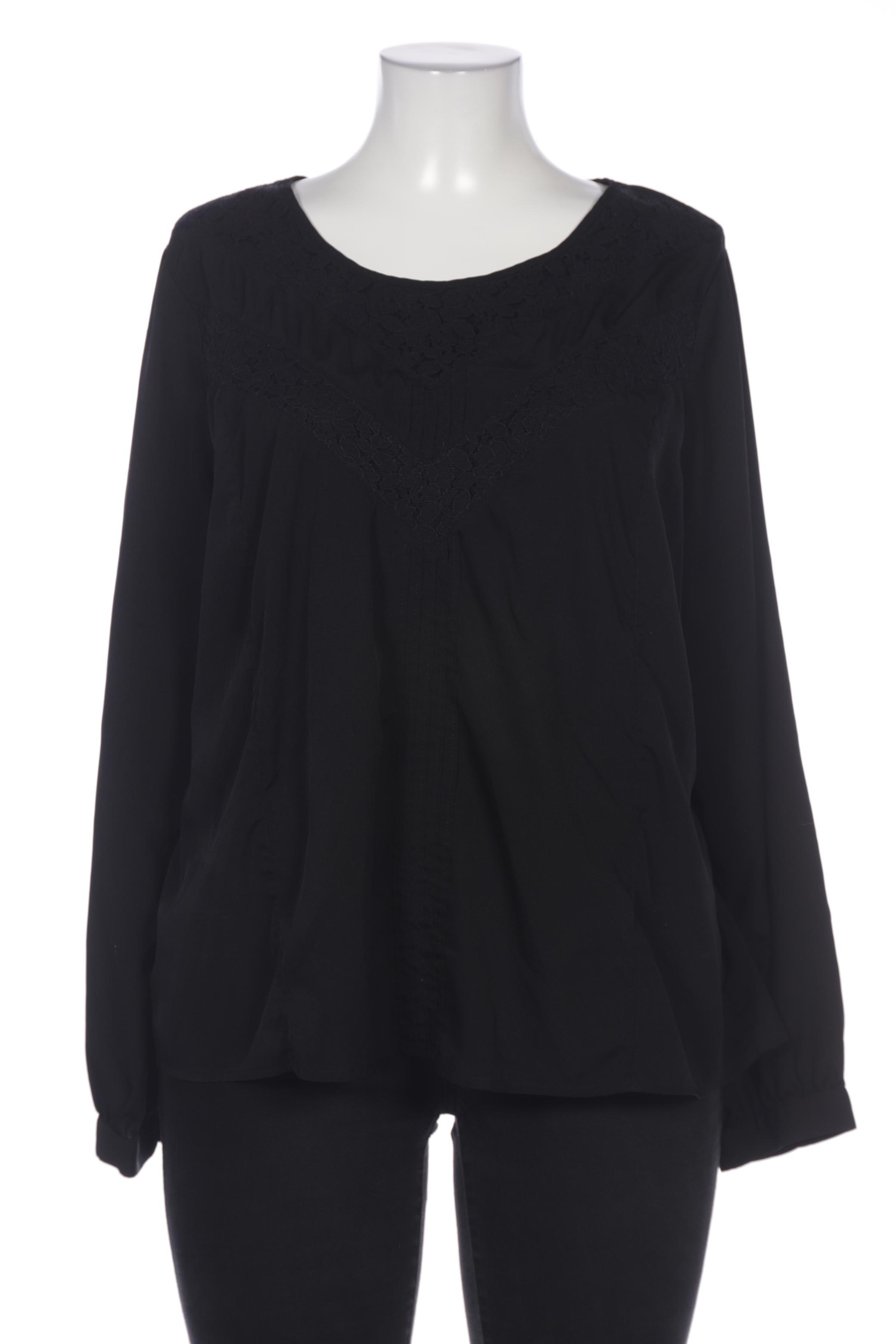 

Junarose Damen Bluse, schwarz, Gr. 48