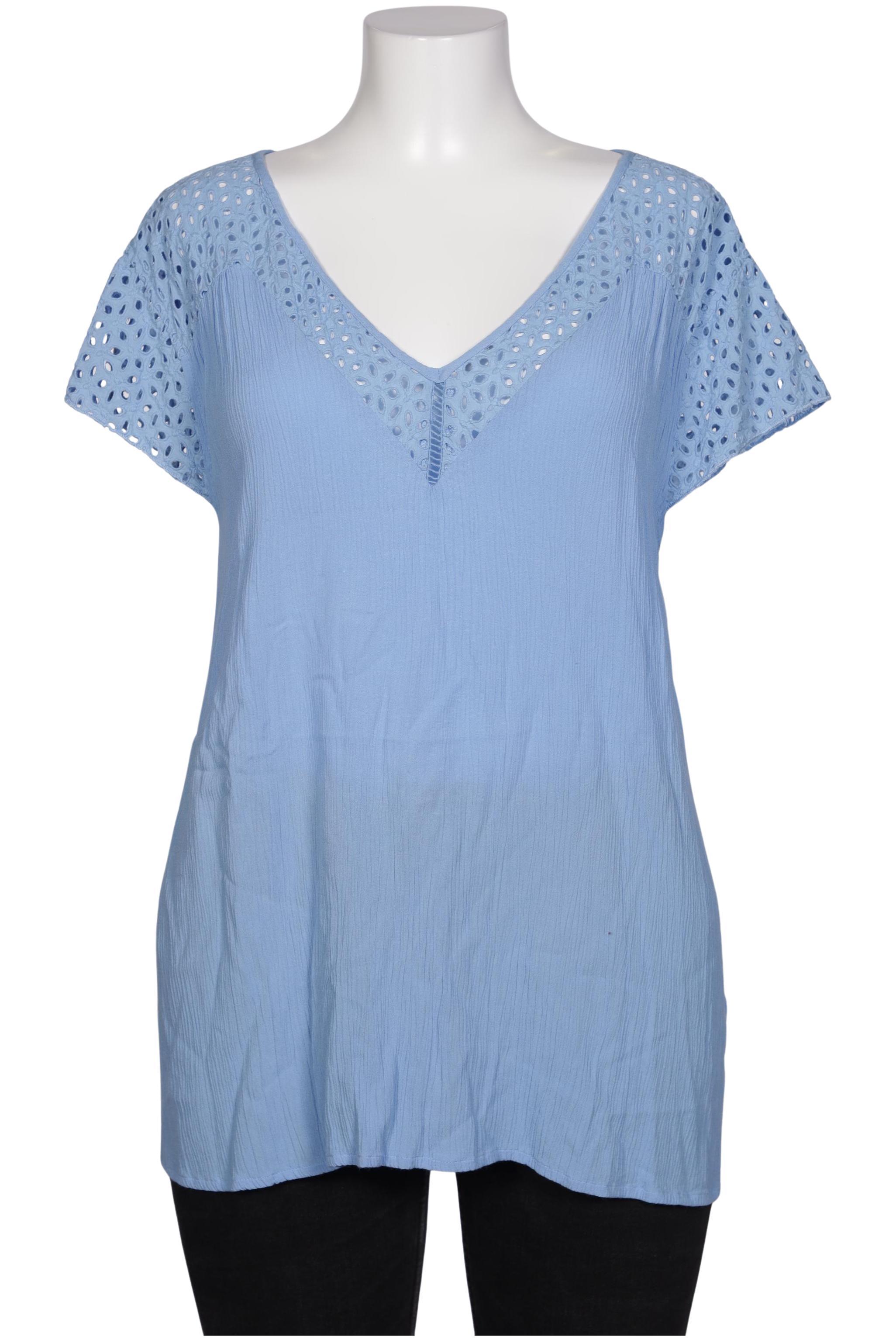 

Junarose Damen Bluse, blau, Gr. 50