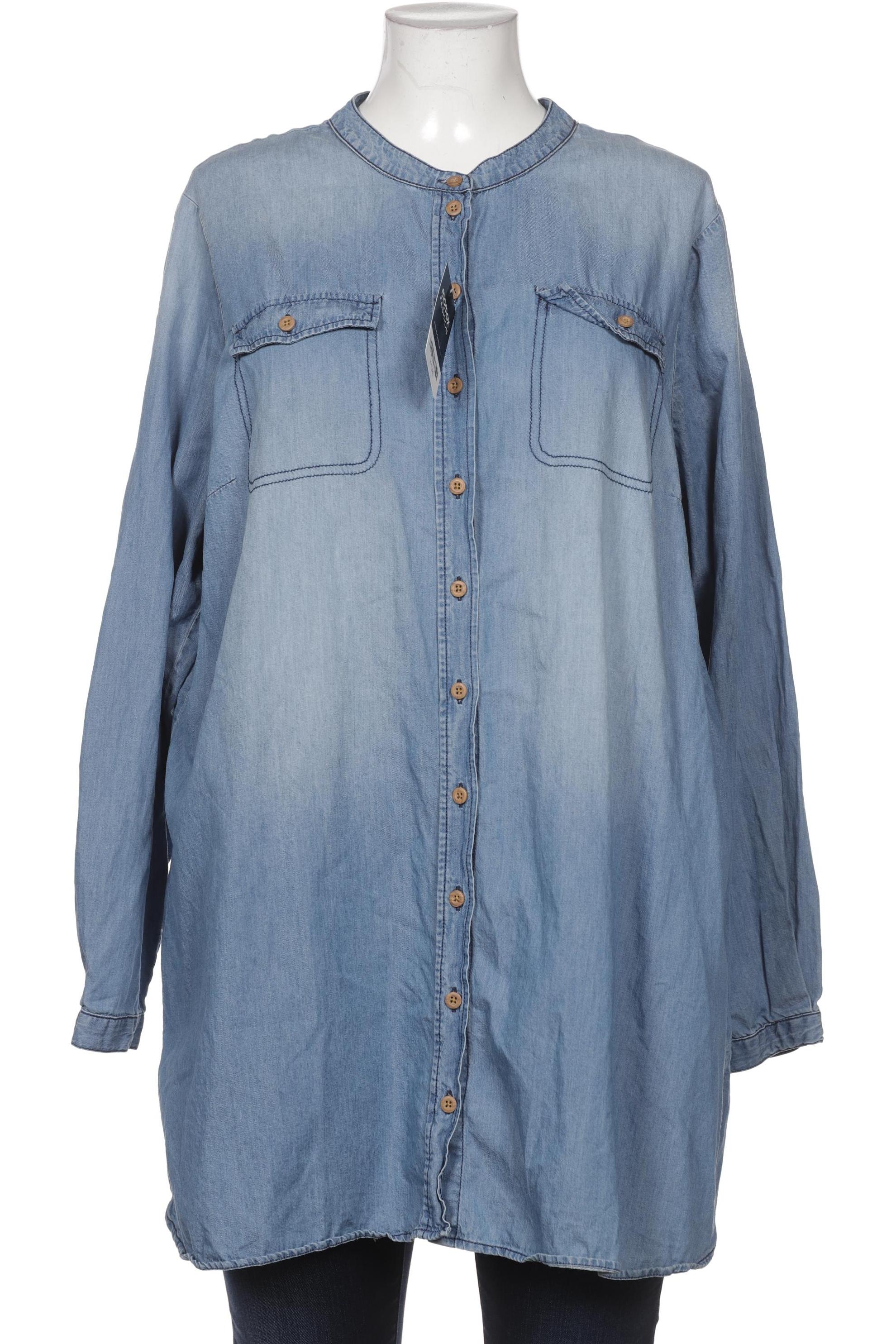 

Junarose Damen Bluse, blau, Gr. 50