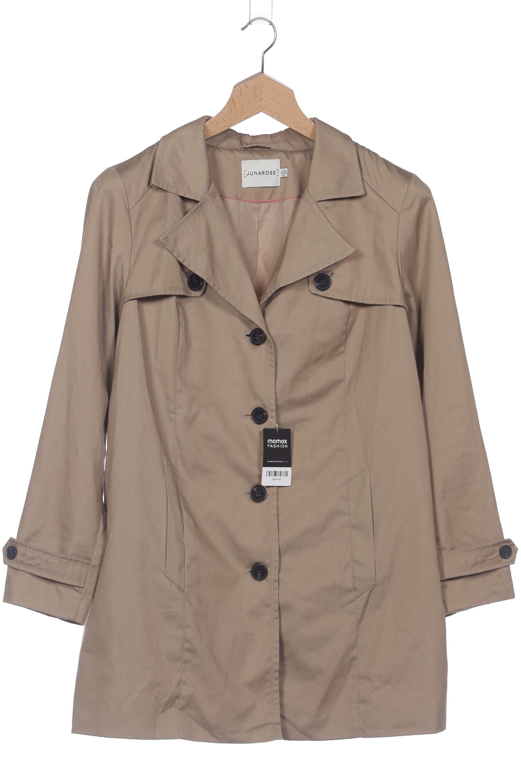 

Junarose Damen Mantel, beige, Gr. 46