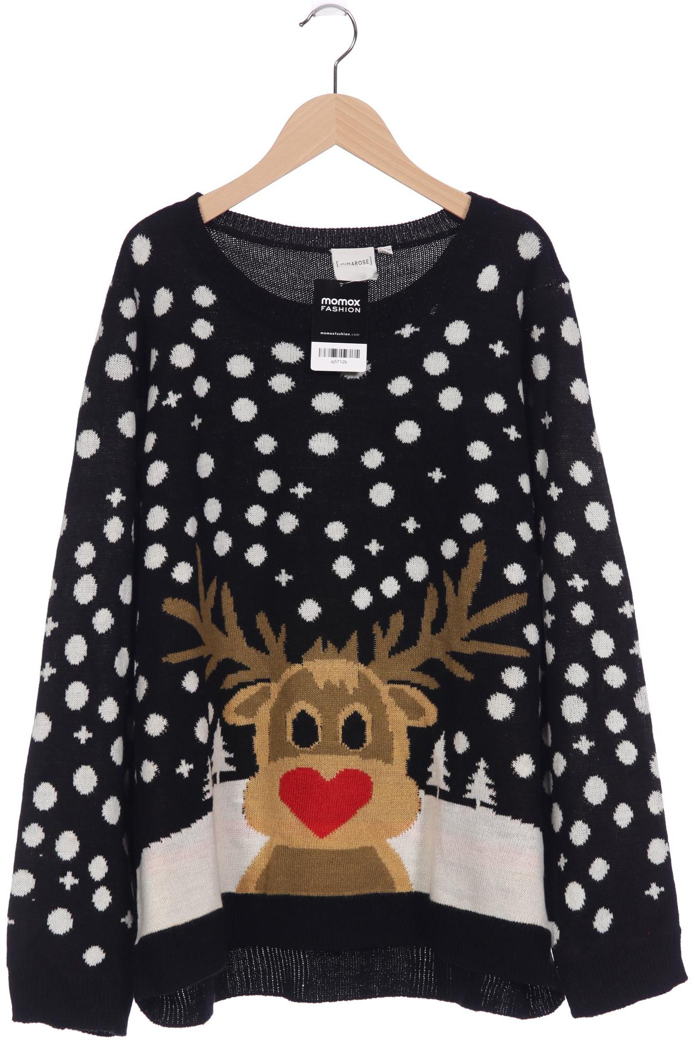 

Junarose Damen Pullover, schwarz, Gr. 44