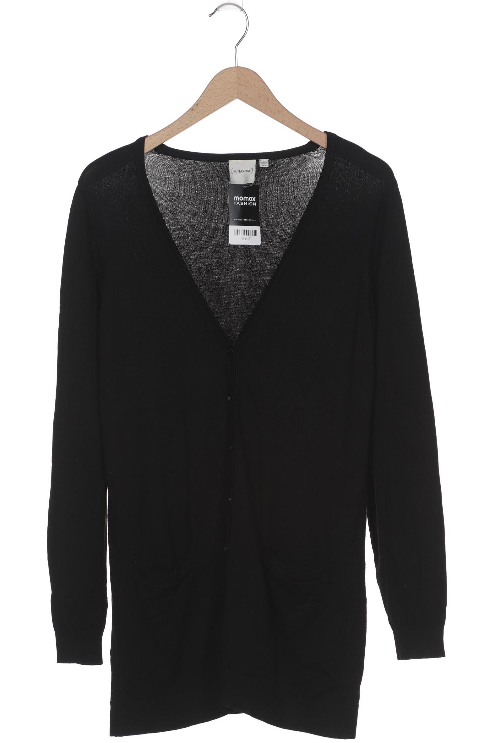 

Junarose Damen Strickjacke, schwarz, Gr. 42