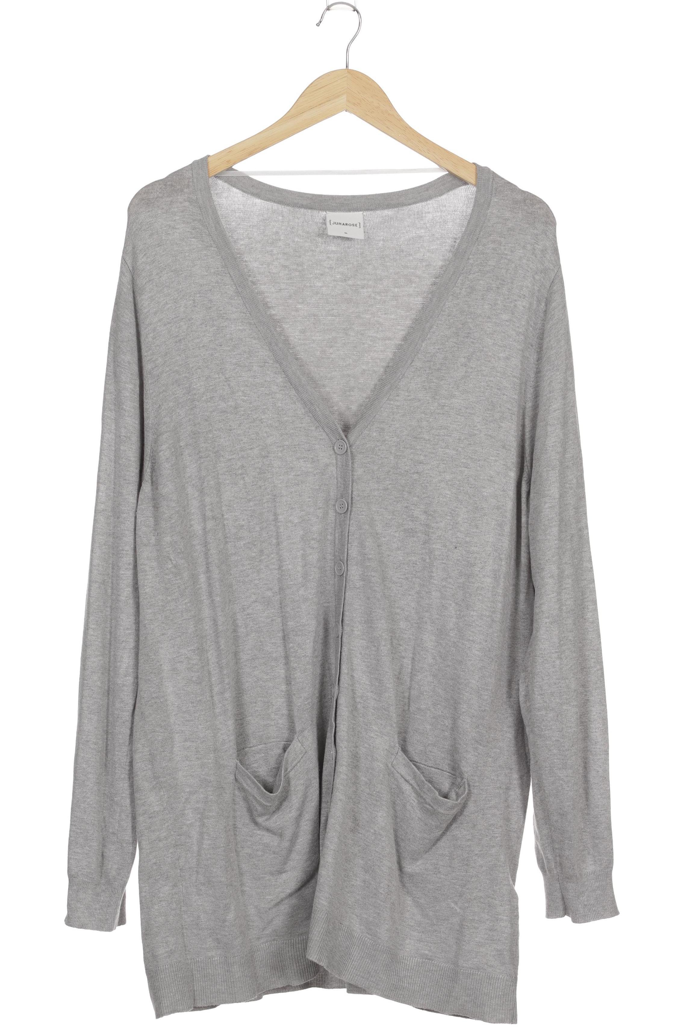 

Junarose Damen Strickjacke, grau, Gr. 44