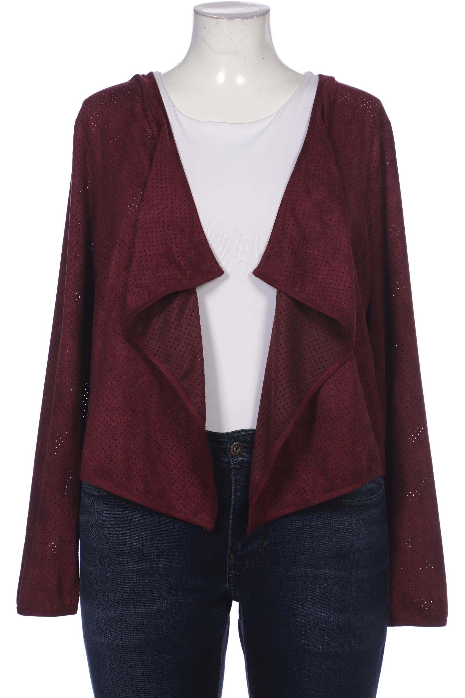 

Junarose Damen Strickjacke, bordeaux, Gr. 42