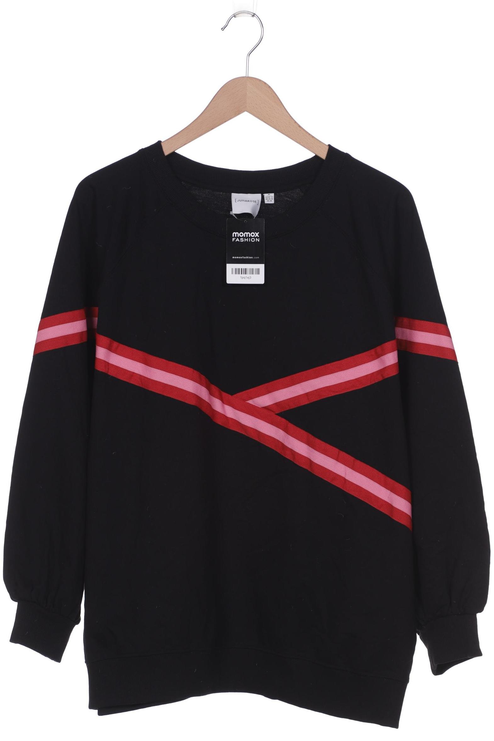 

Junarose Damen Sweatshirt, schwarz, Gr. 44