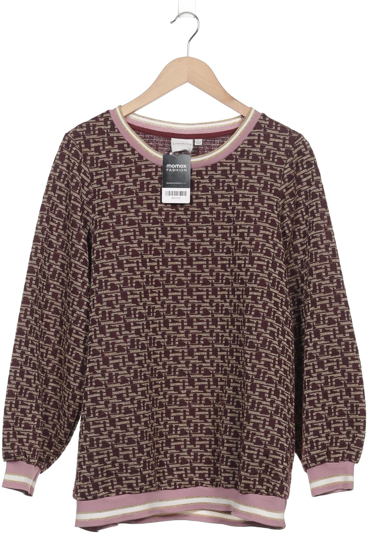 

Junarose Damen Sweatshirt, bordeaux, Gr. 38
