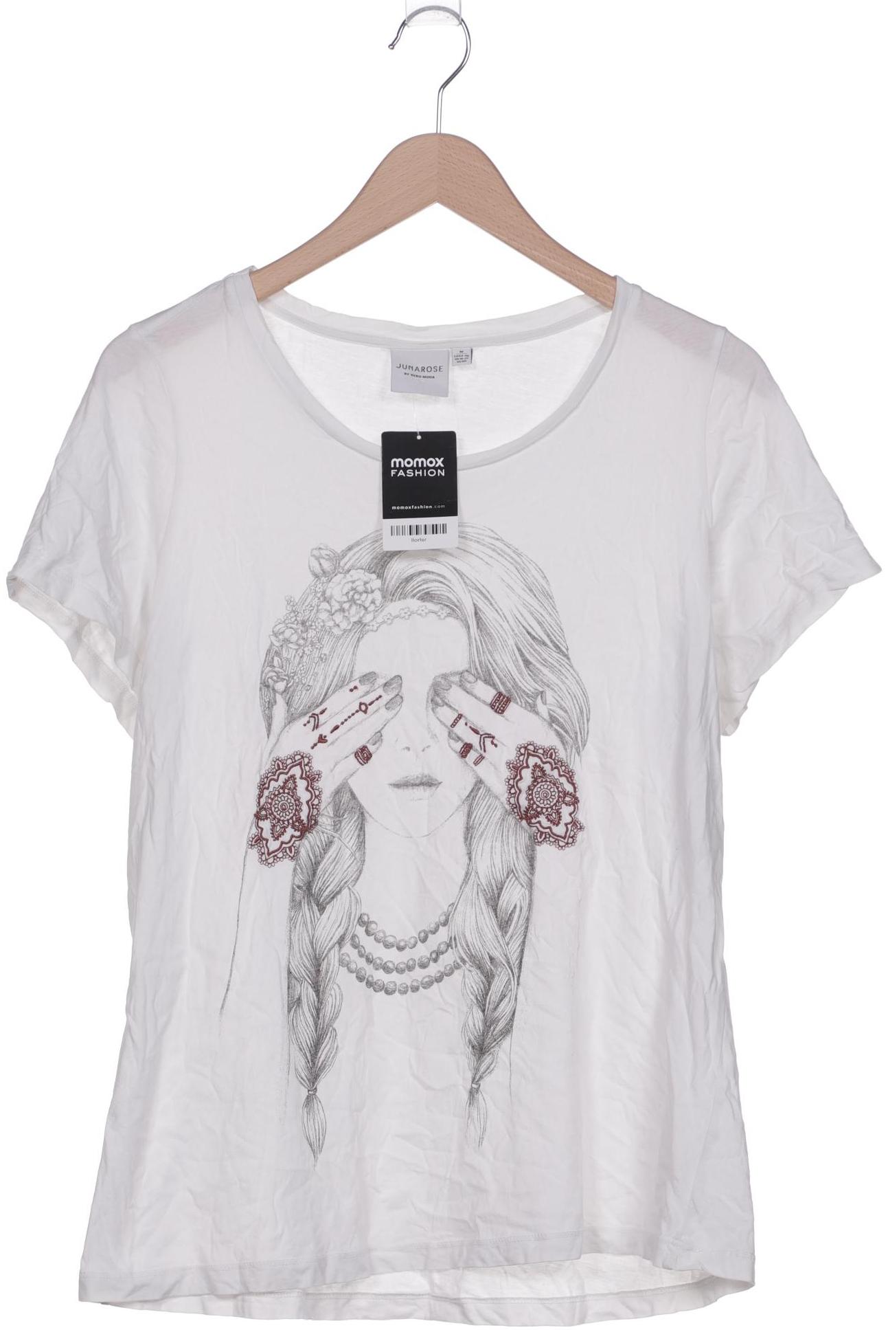 

Junarose Damen T-Shirt, weiß, Gr. 38