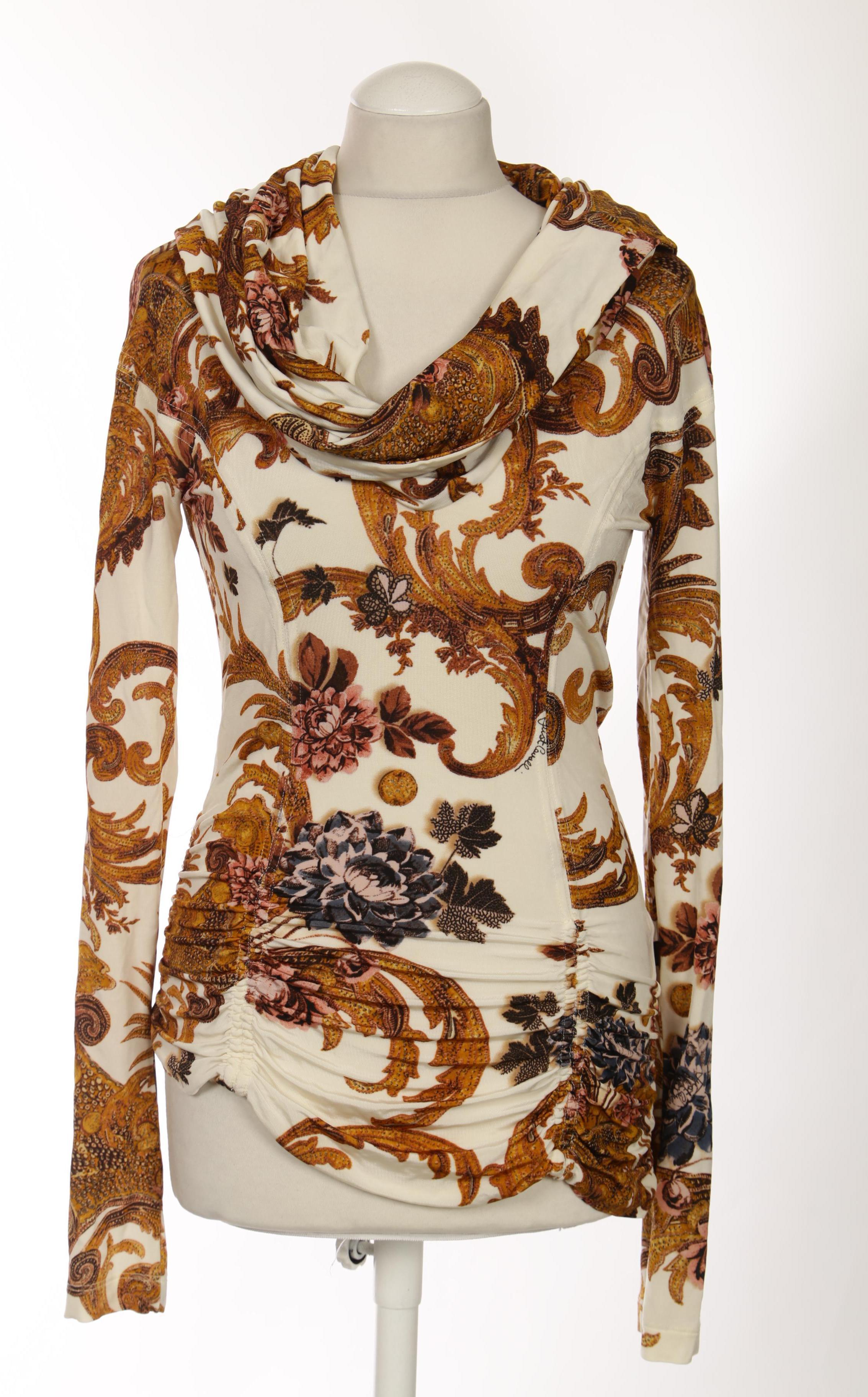 

Just Cavalli Damen Bluse, braun, Gr.