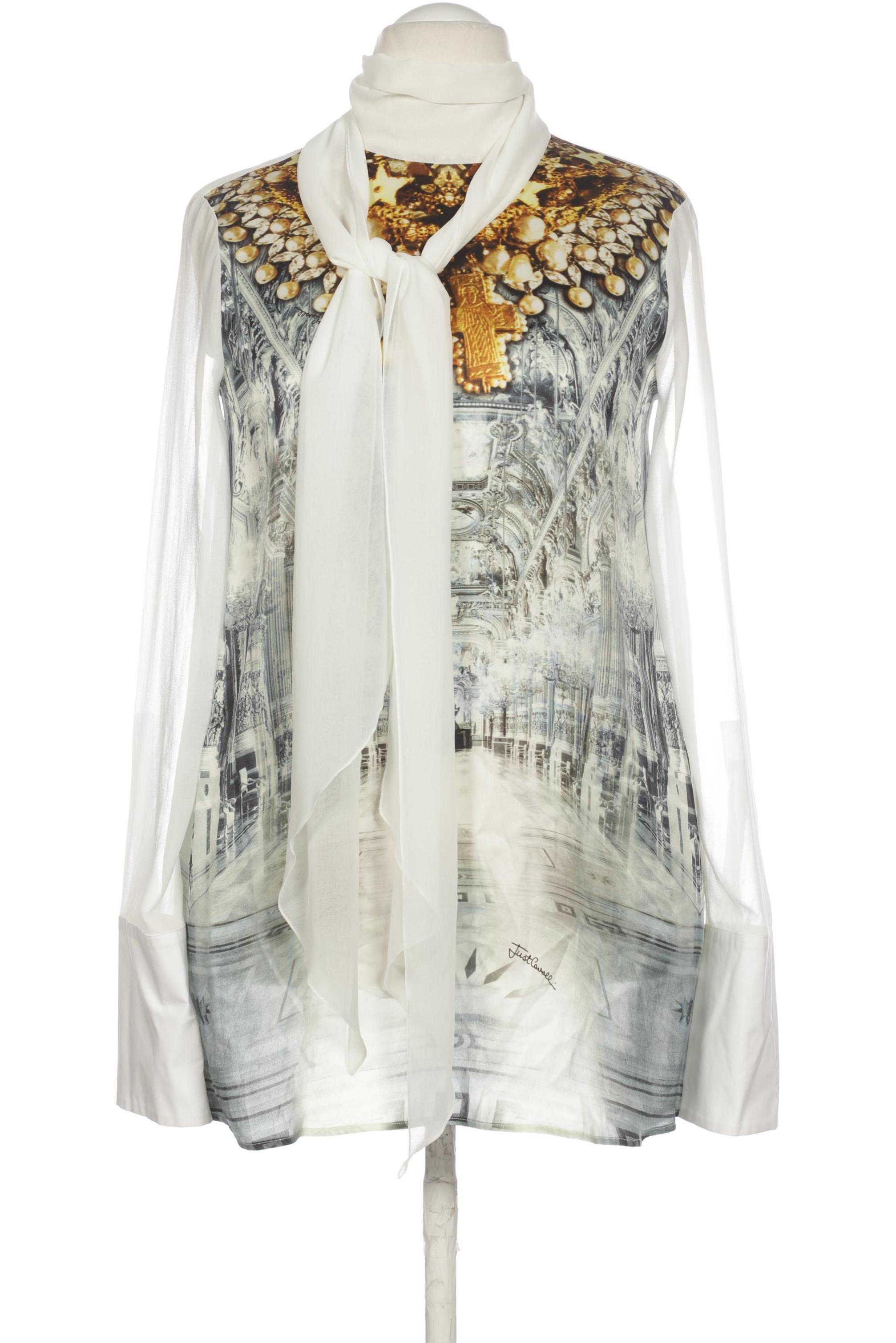 

Just Cavalli Damen Bluse, weiß, Gr. 44