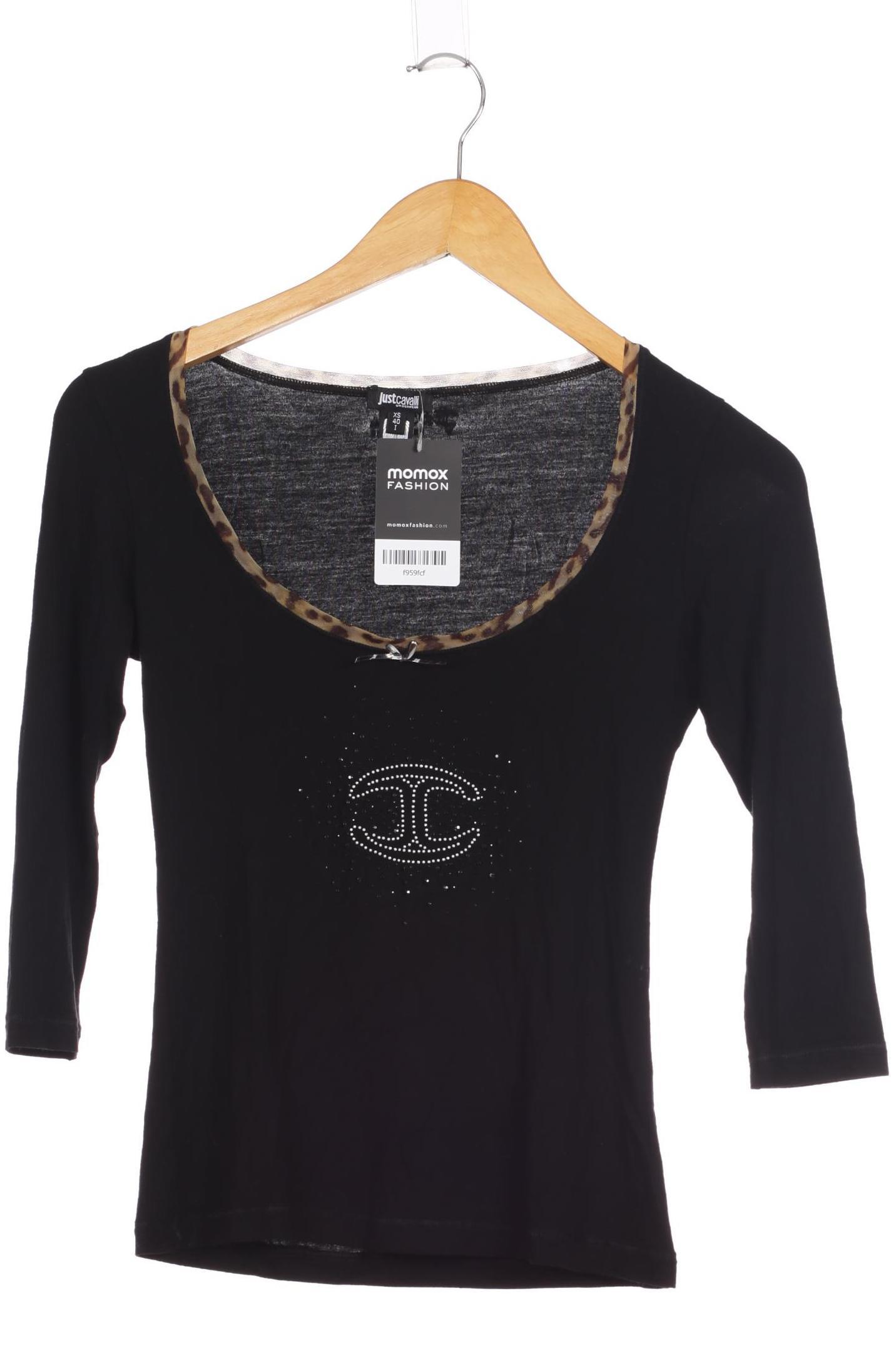 

Just Cavalli Damen Langarmshirt, schwarz, Gr.