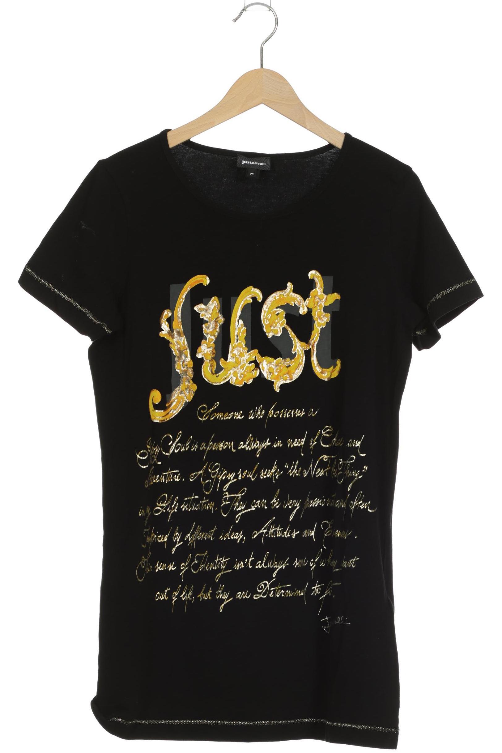 

Just Cavalli Damen T-Shirt, schwarz, Gr.