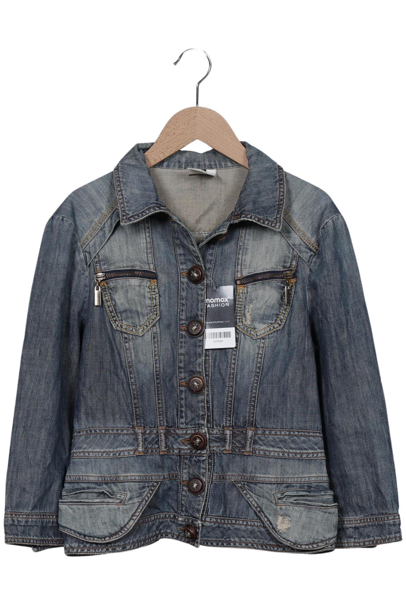 

Just Cavalli Damen Jacke, blau, Gr. 34