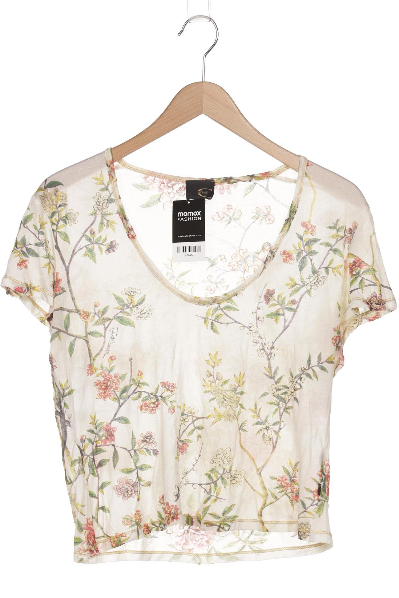 

Just Cavalli Damen T-Shirt, cremeweiß, Gr. 44