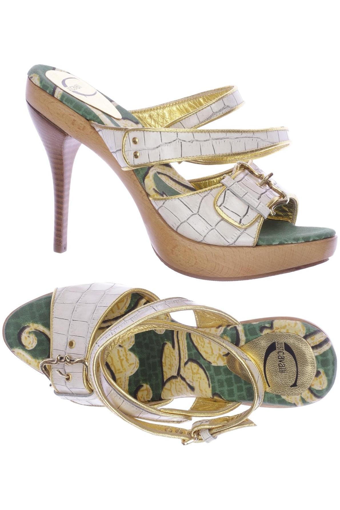 

Just Cavalli Damen Sandale, cremeweiß, Gr. 38