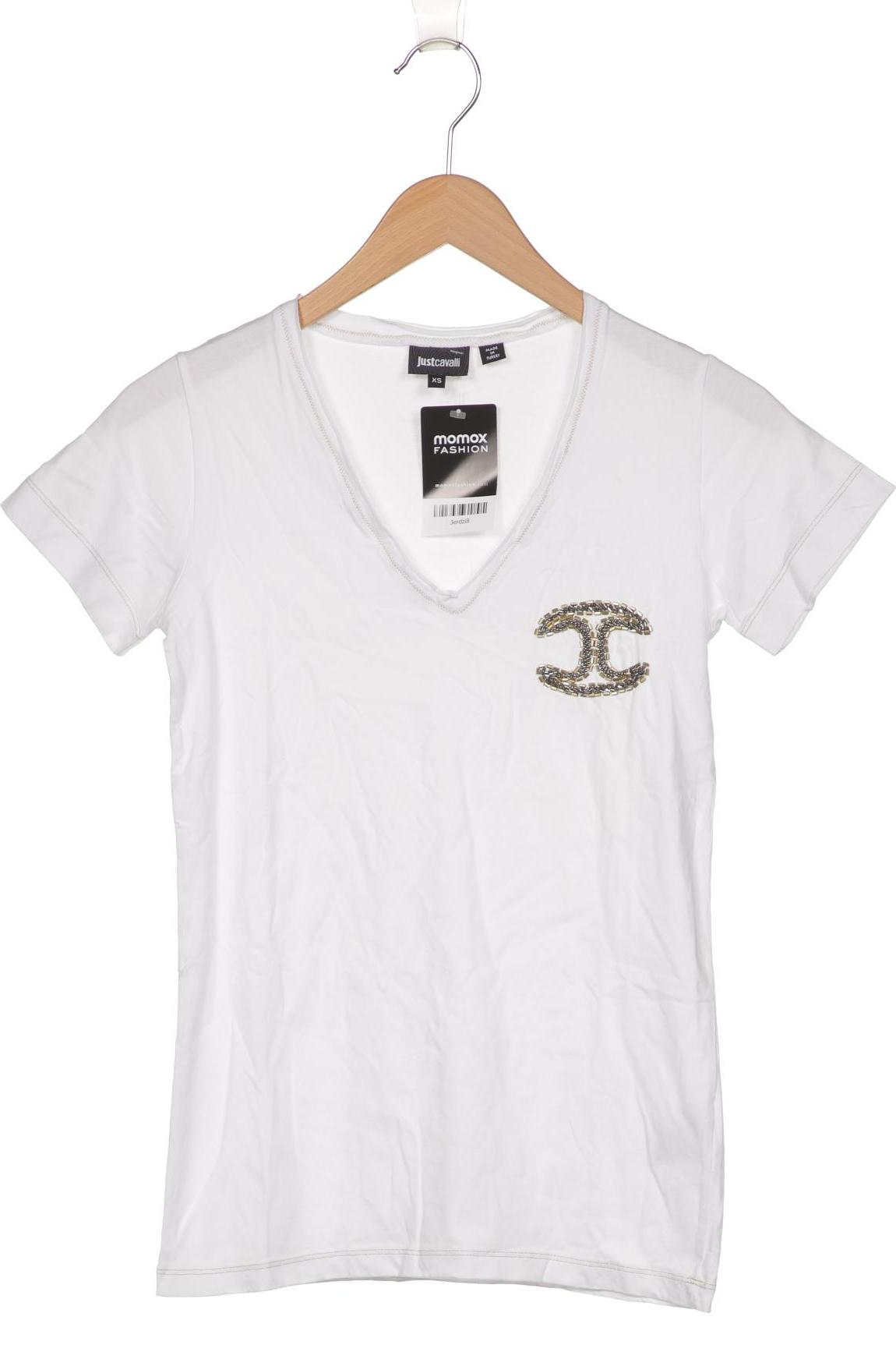 

Just Cavalli Damen T-Shirt, weiß, Gr. 34