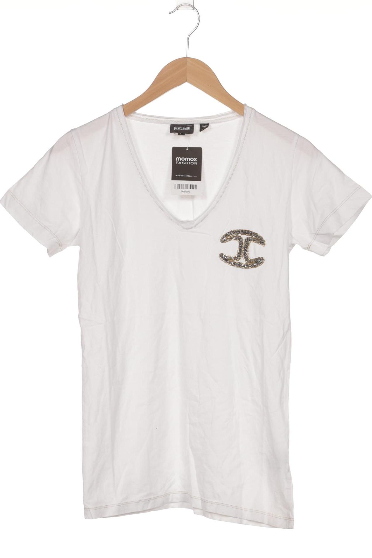 

Just Cavalli Damen T-Shirt, weiß, Gr. 38