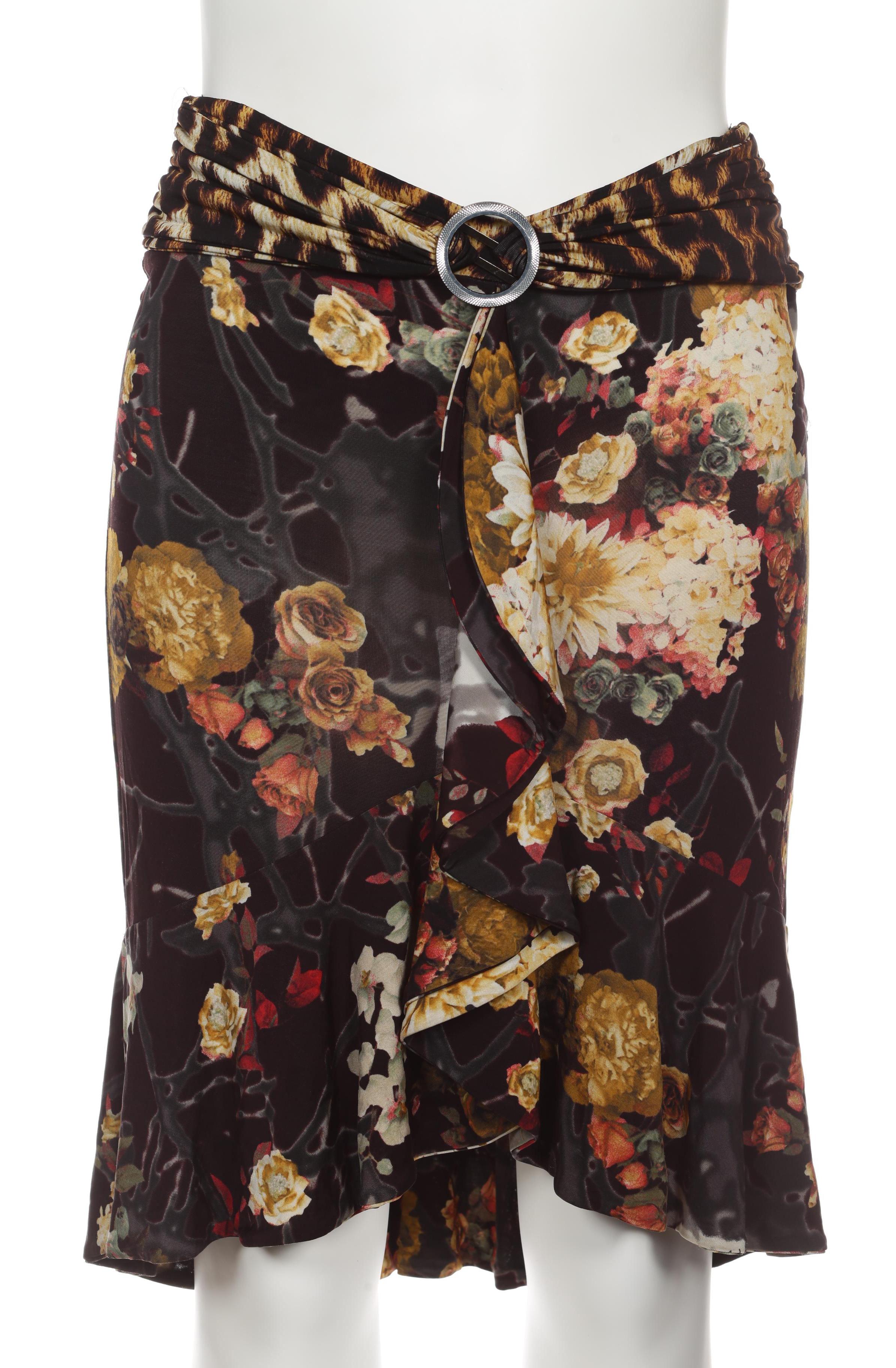 

Just Cavalli Damen Rock, braun, Gr. 44