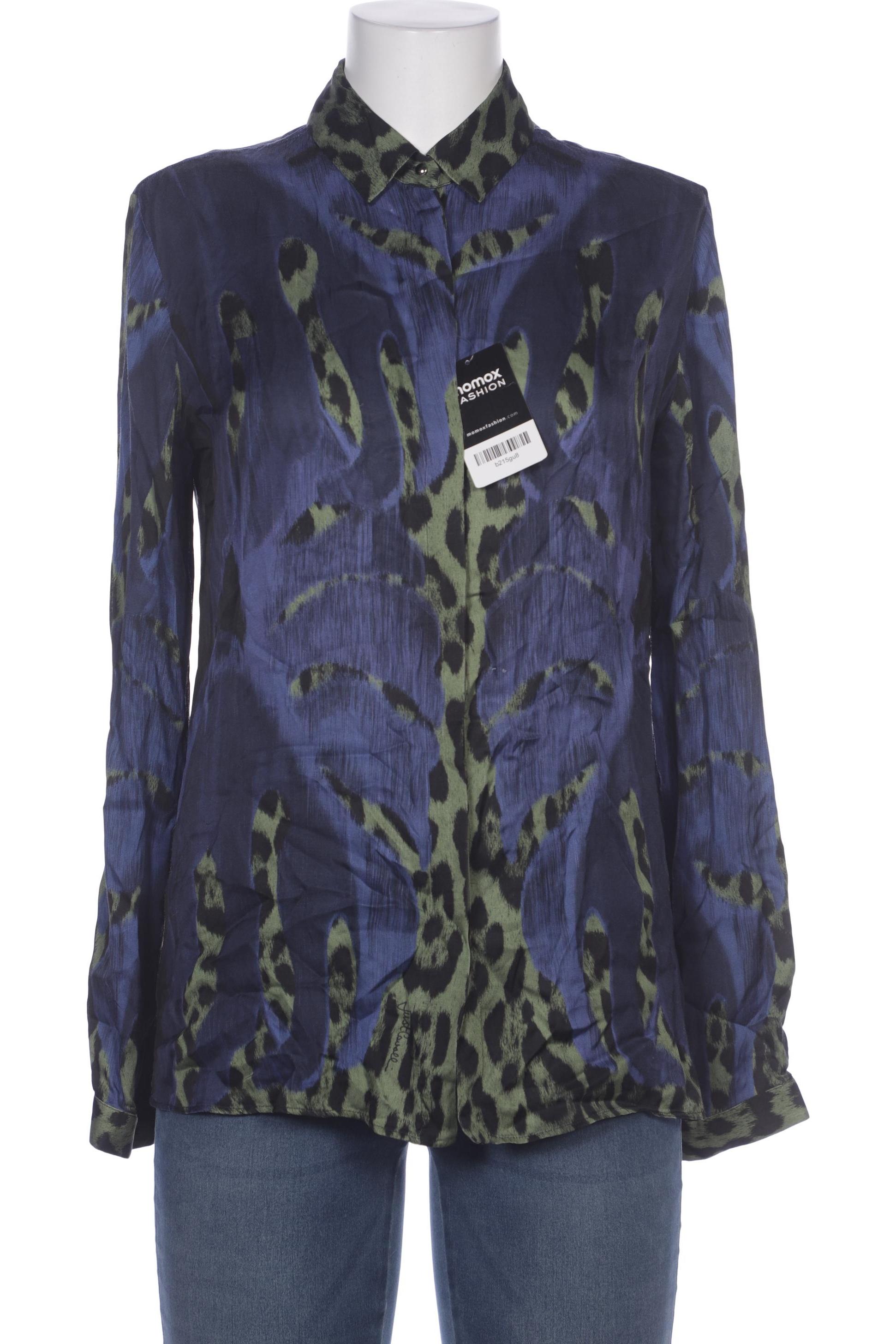 

Just Cavalli Damen Bluse, marineblau, Gr. 42