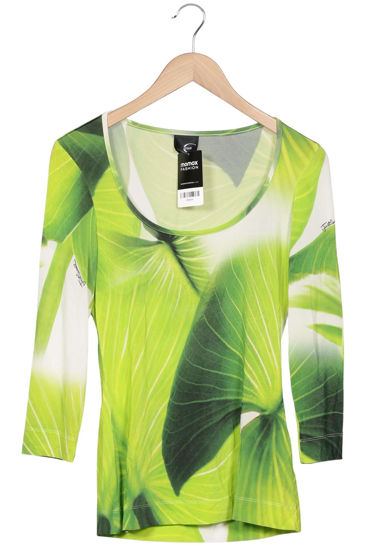 

Just Cavalli Damen Langarmshirt, grün, Gr. 38