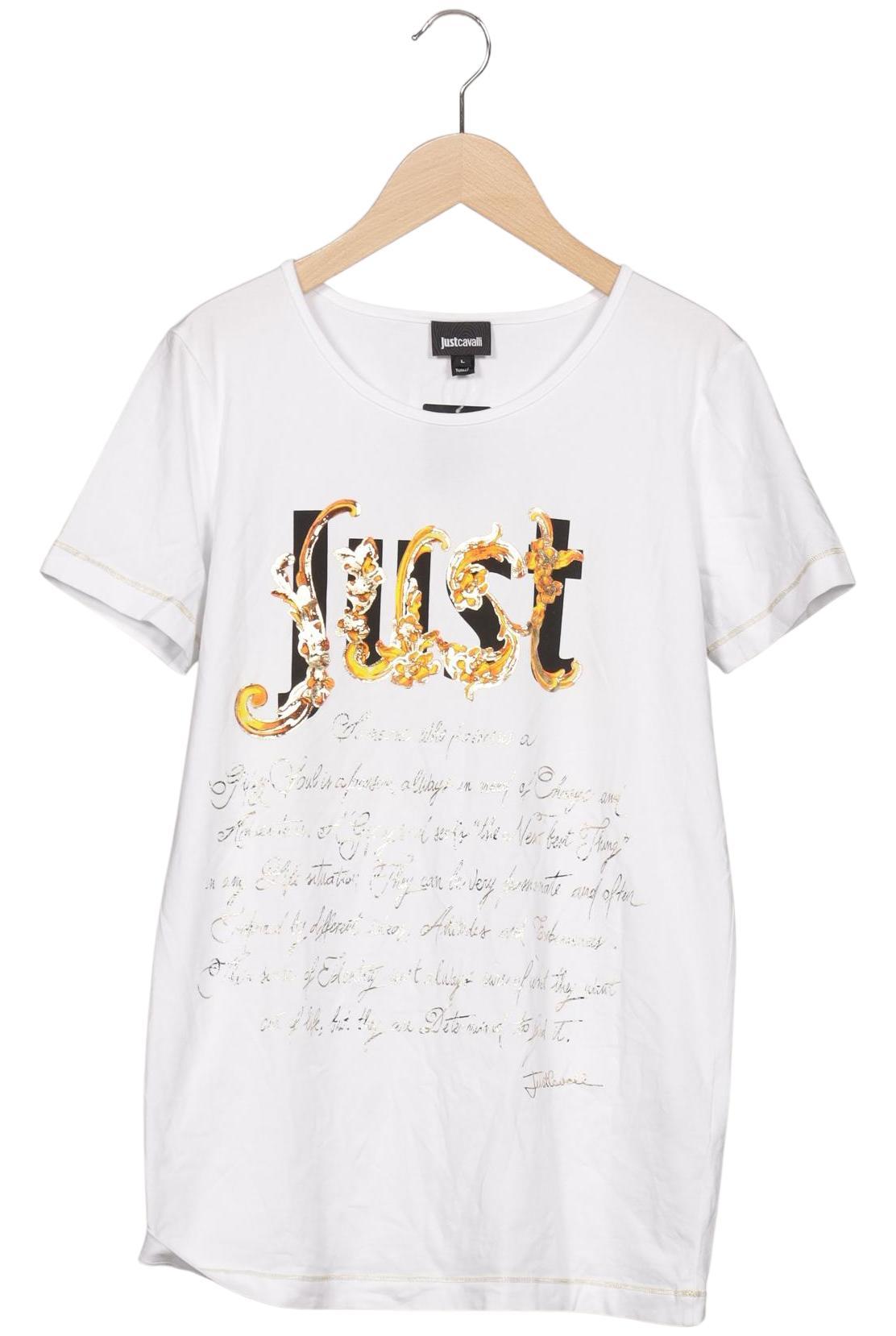 

Just Cavalli Damen T-Shirt, weiß, Gr. 42