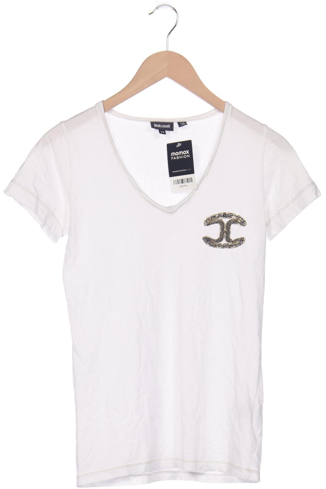 

Just Cavalli Damen T-Shirt, weiß, Gr. 34