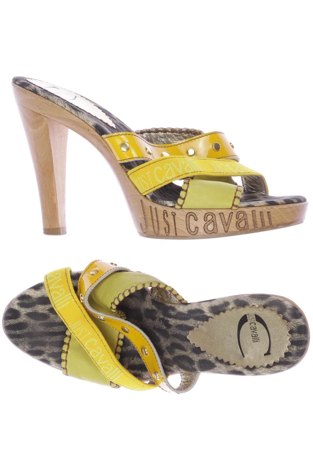 

Just Cavalli Damen Sandale, orange, Gr. 38