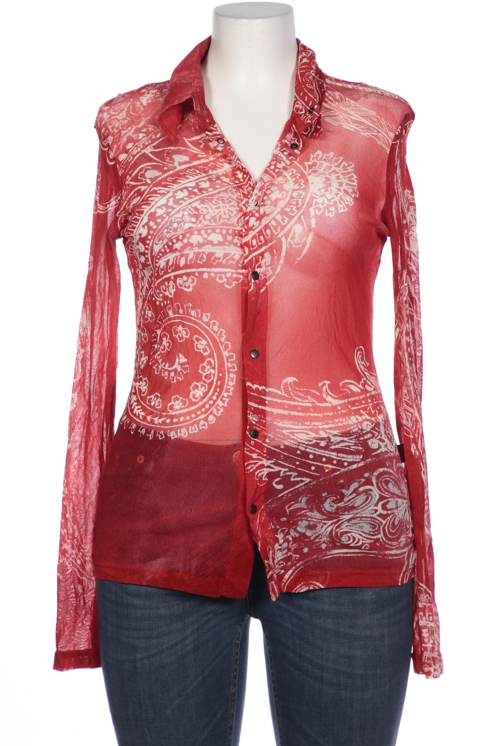 

Just Cavalli Damen Bluse, rot, Gr. 52