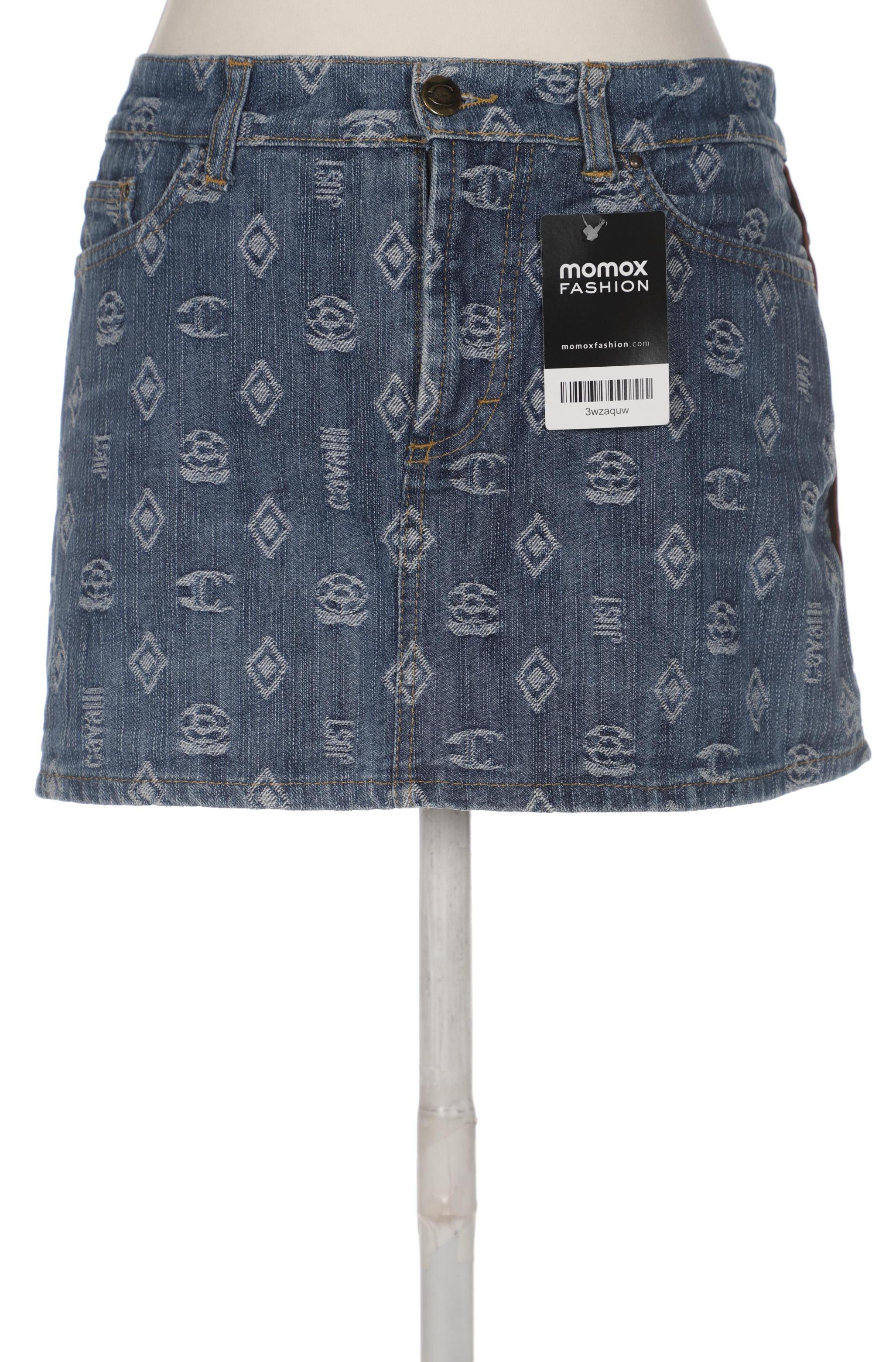 

Just Cavalli Damen Rock, blau, Gr. 42