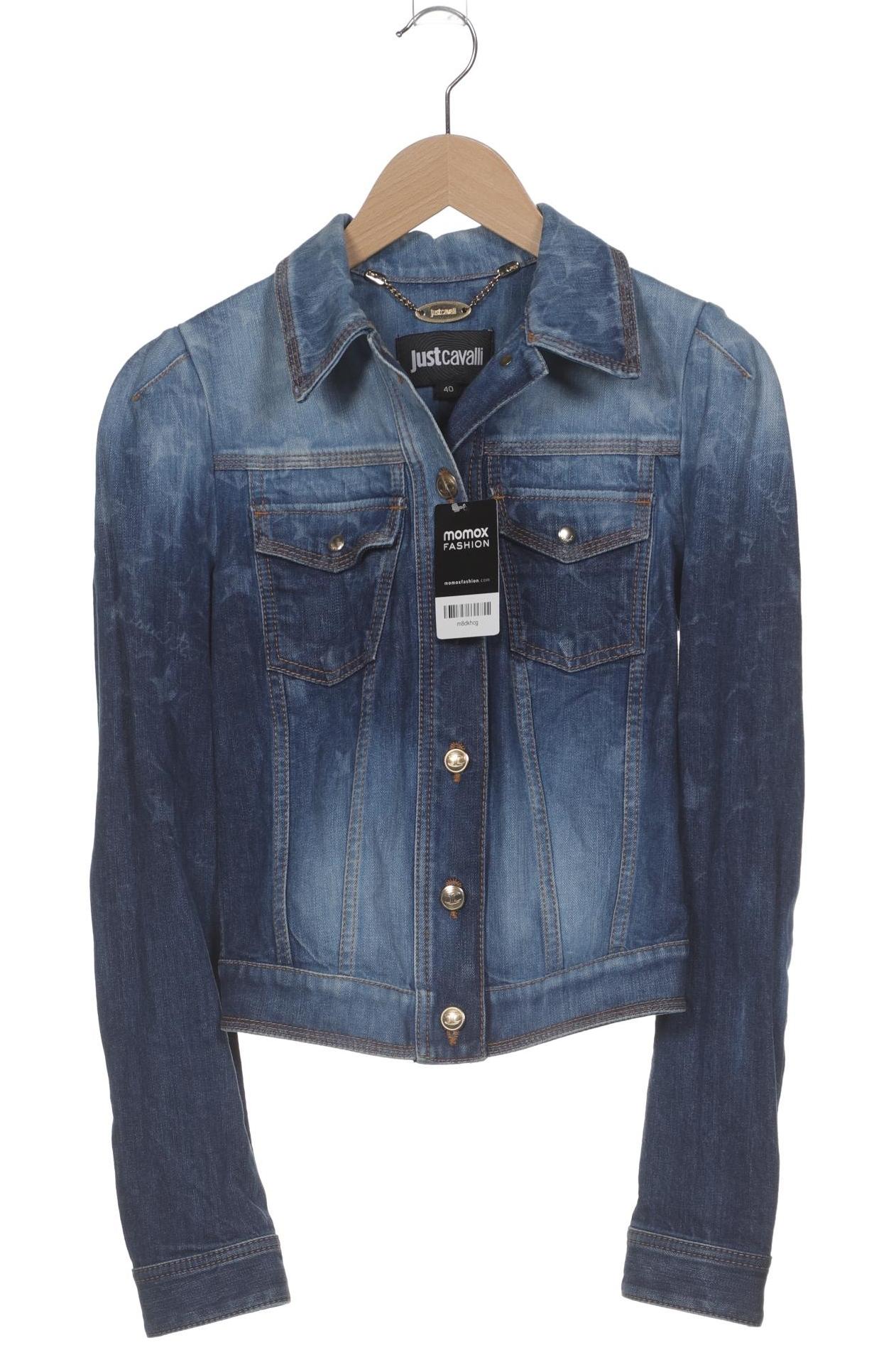

Just Cavalli Damen Jacke, marineblau, Gr. 40