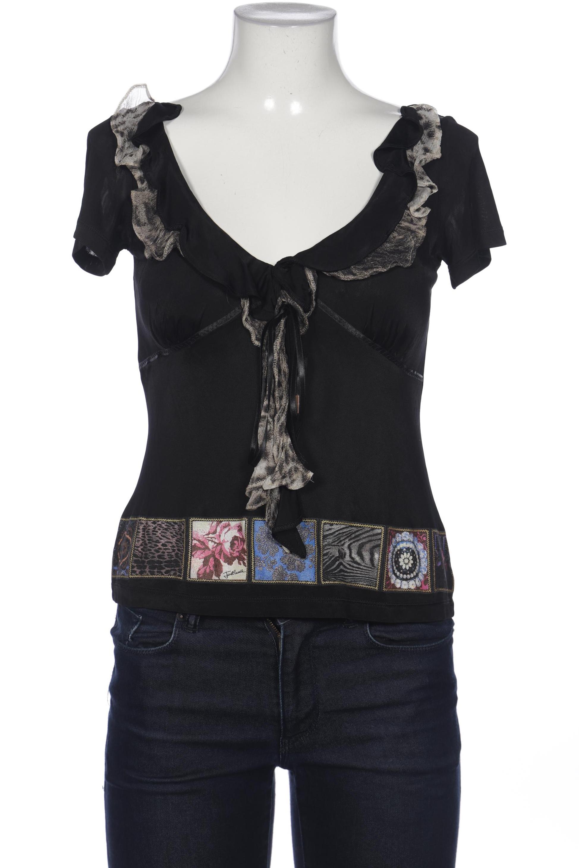 

Just Cavalli Damen Bluse, schwarz, Gr. 46