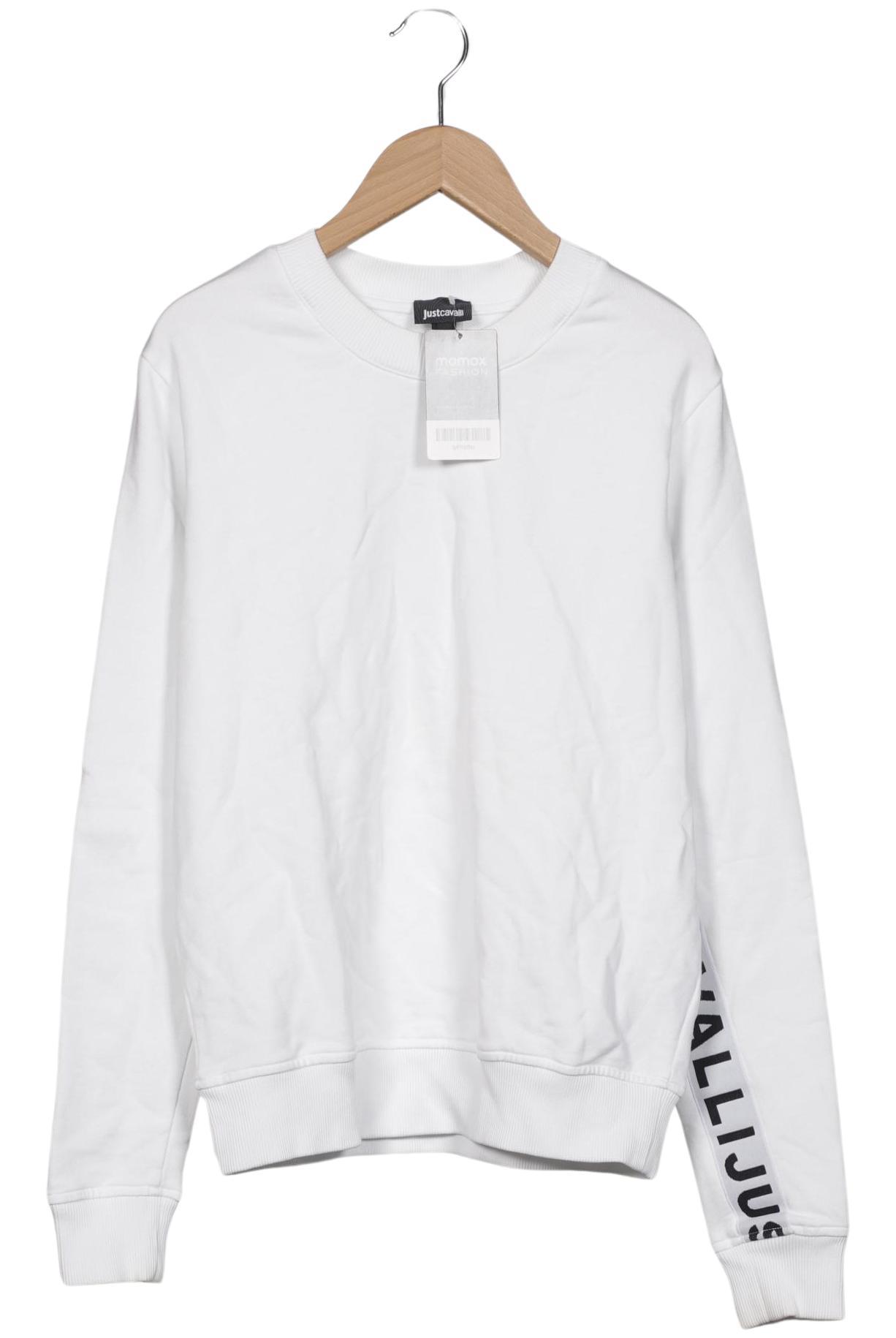 

Just Cavalli Damen Sweatshirt, weiß, Gr. 34