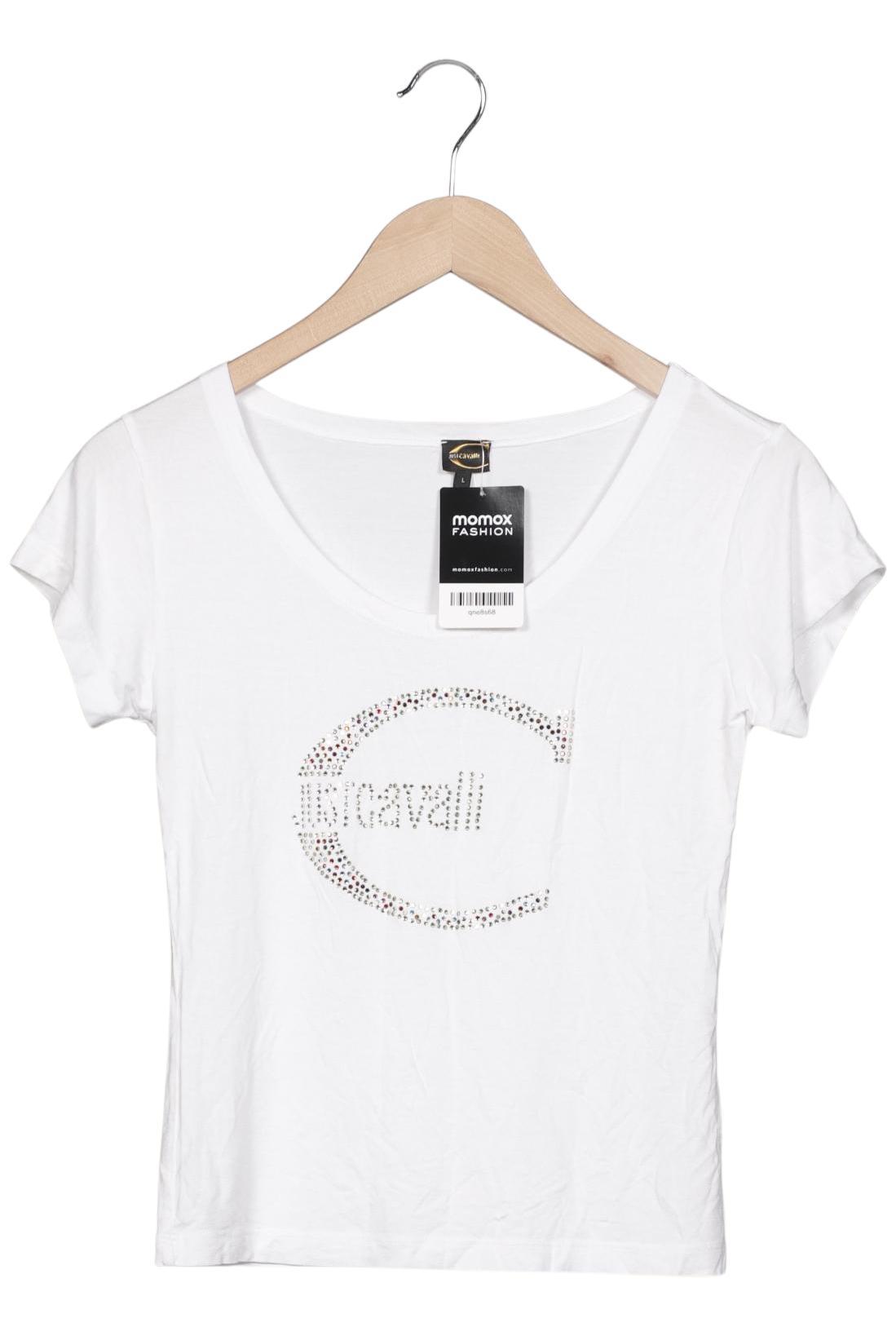 

Just Cavalli Damen T-Shirt, weiß, Gr. 42