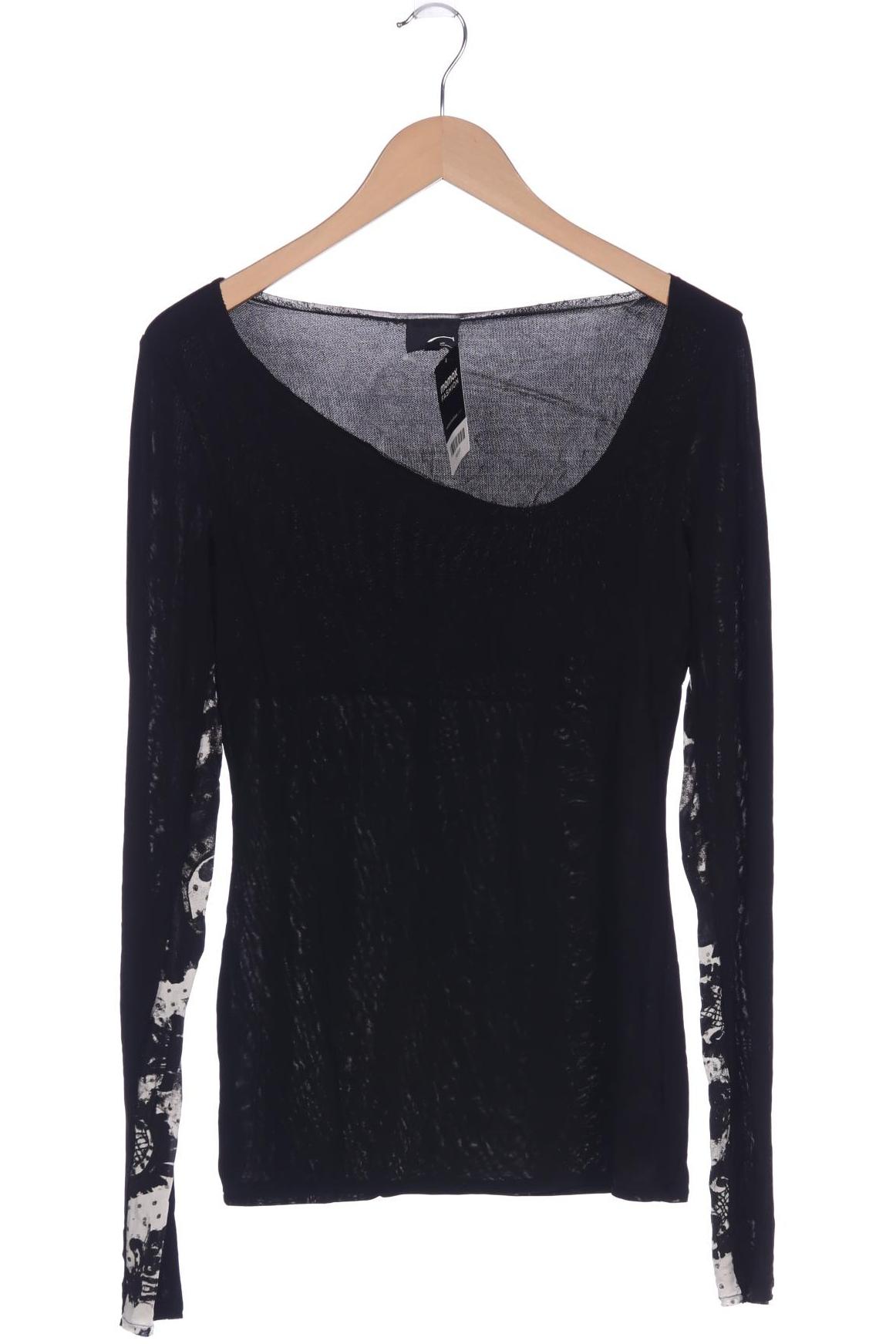 

Just Cavalli Damen Langarmshirt, schwarz, Gr. 44