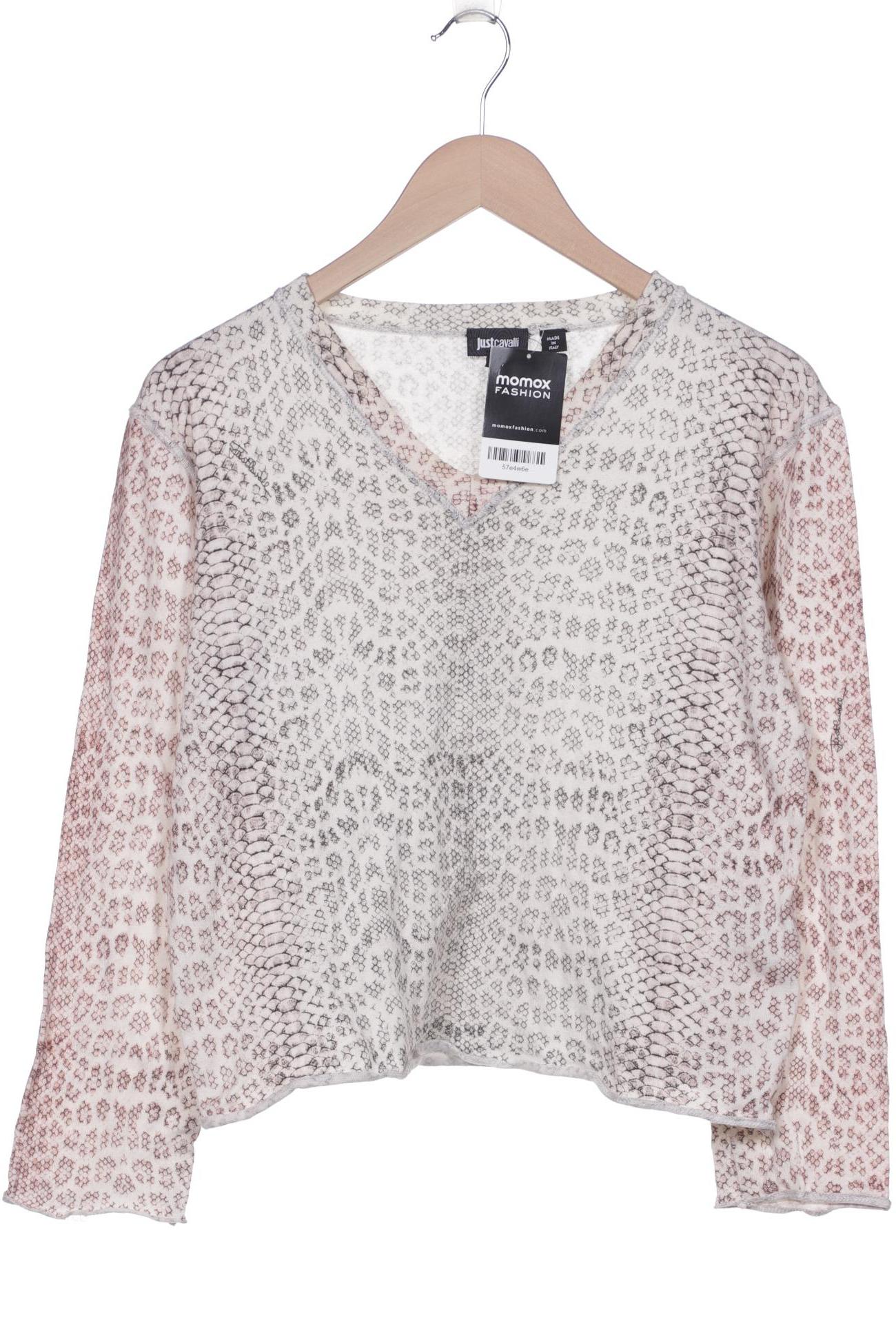 

Just Cavalli Damen Langarmshirt, cremeweiß, Gr. 38