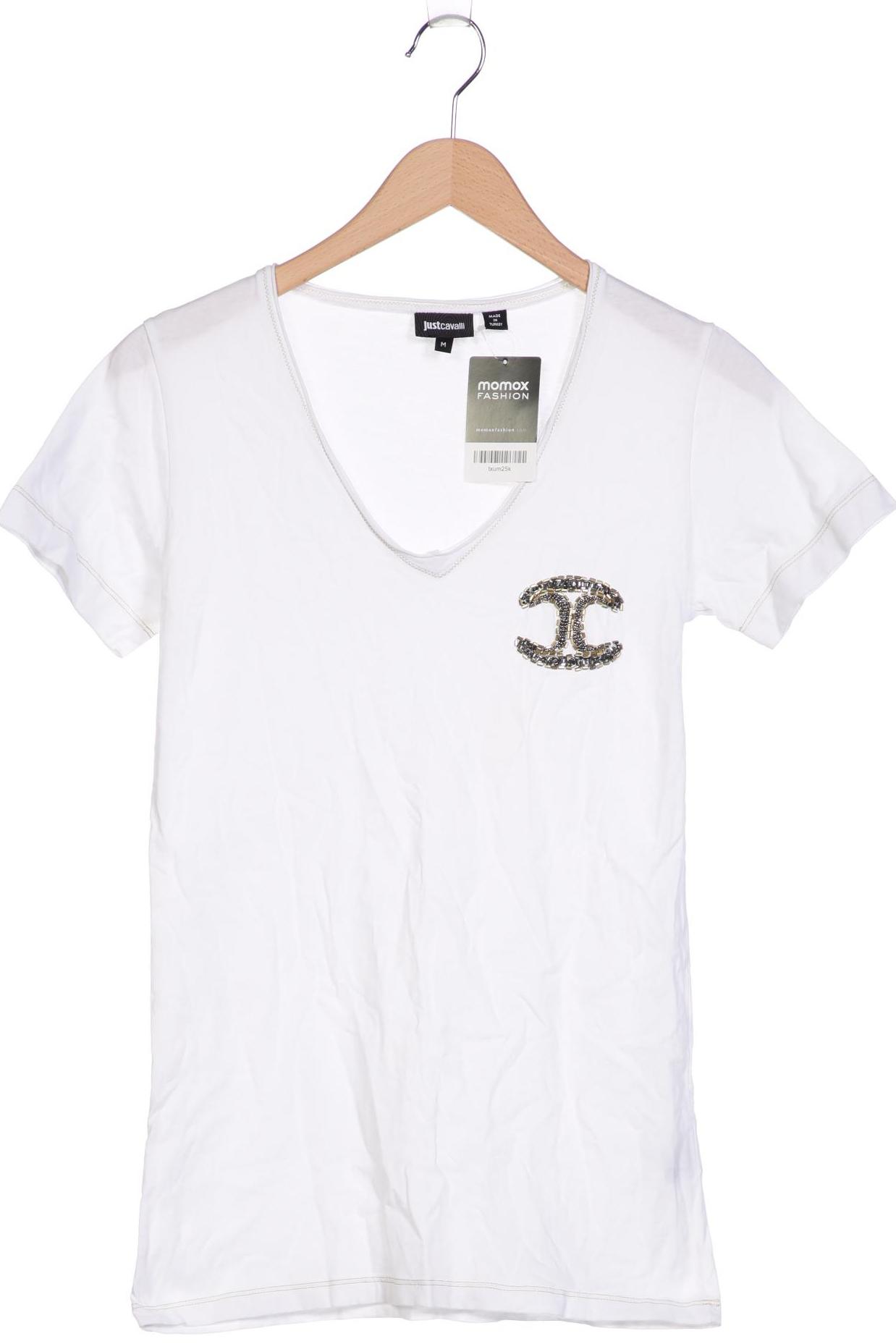 

Just Cavalli Damen T-Shirt, weiß, Gr. 38