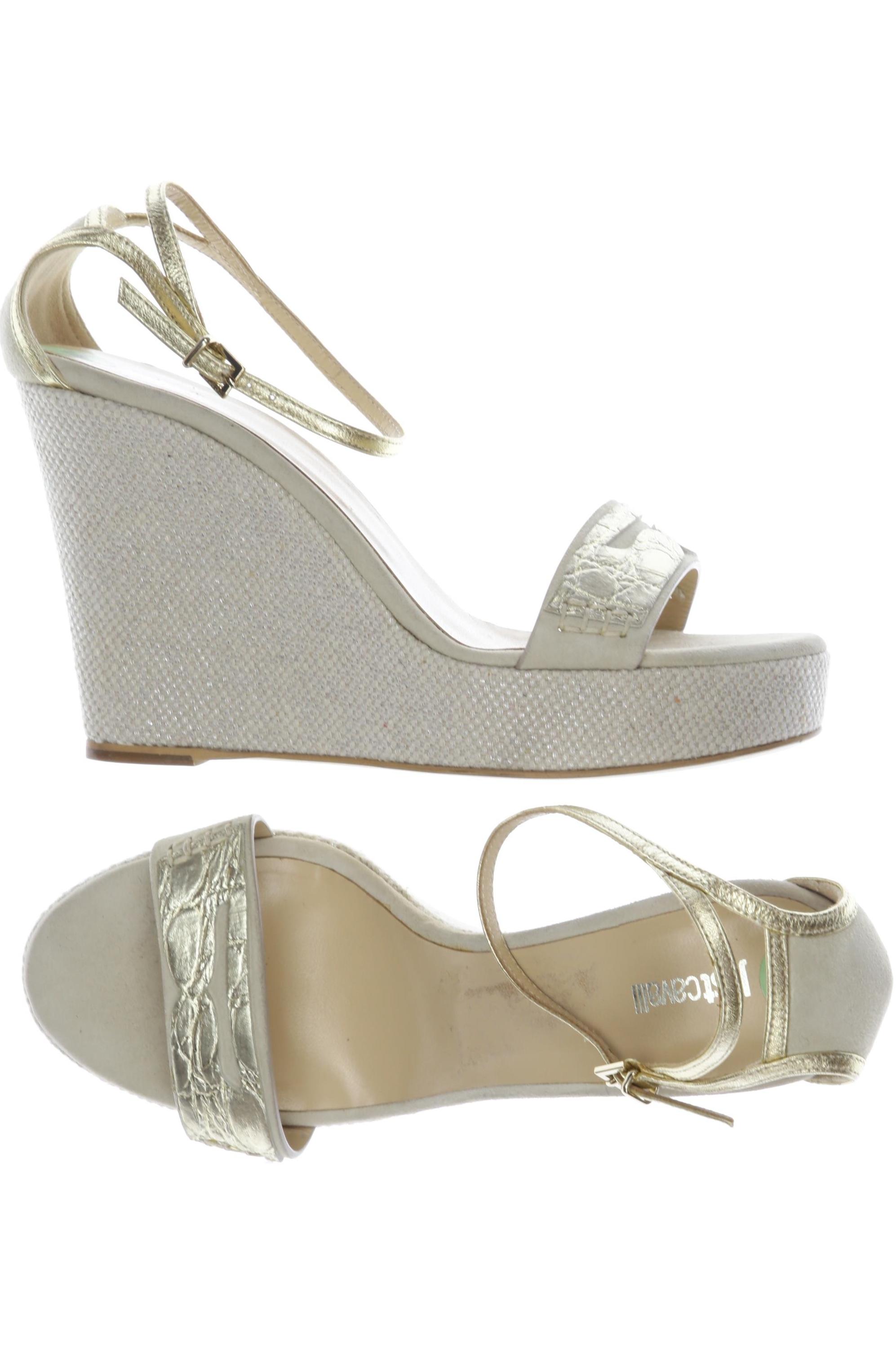 

Just Cavalli Damen Sandale, beige, Gr. 37
