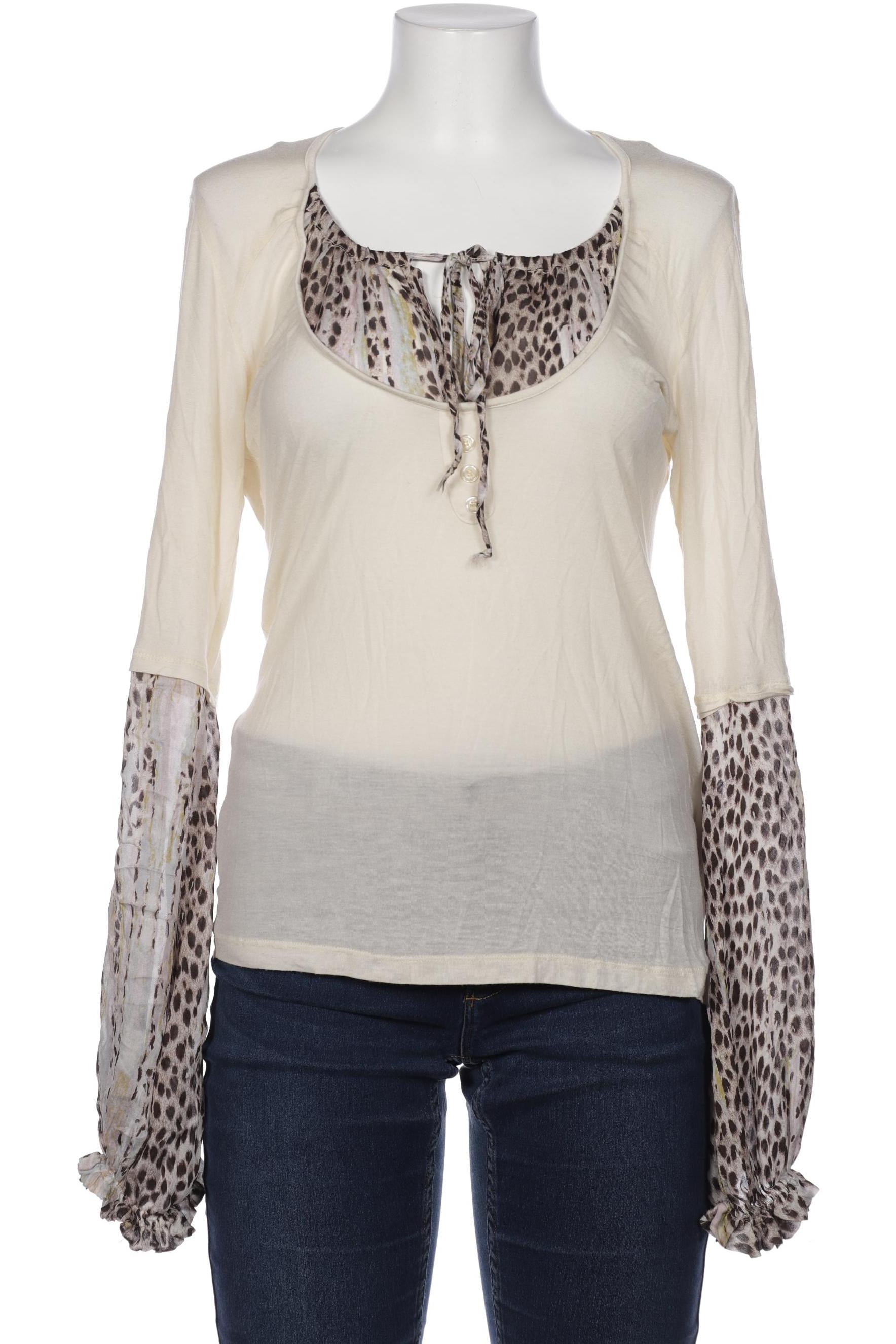 

Just Cavalli Damen Langarmshirt, cremeweiß, Gr. 46