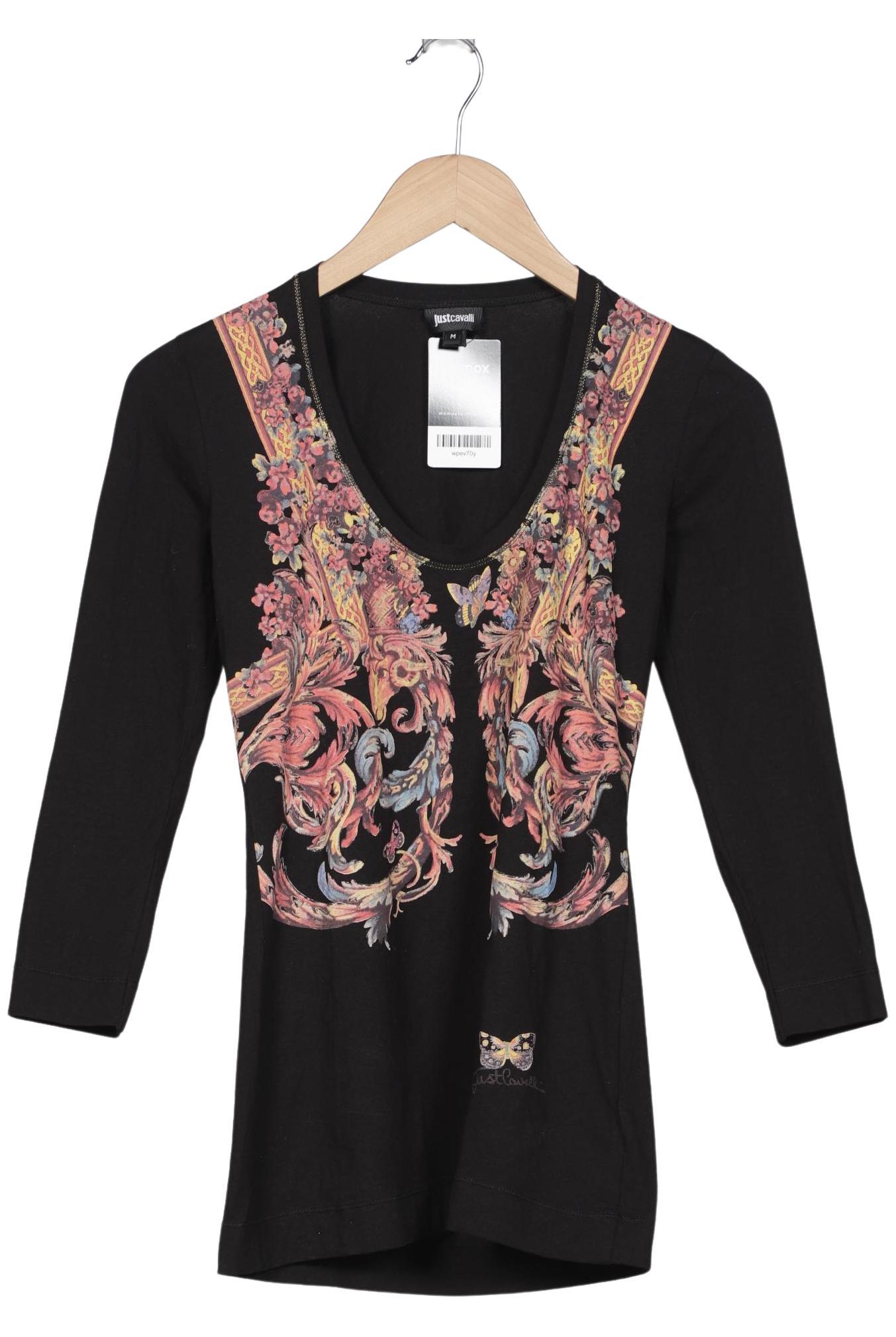 

Just Cavalli Damen Langarmshirt, schwarz, Gr. 38