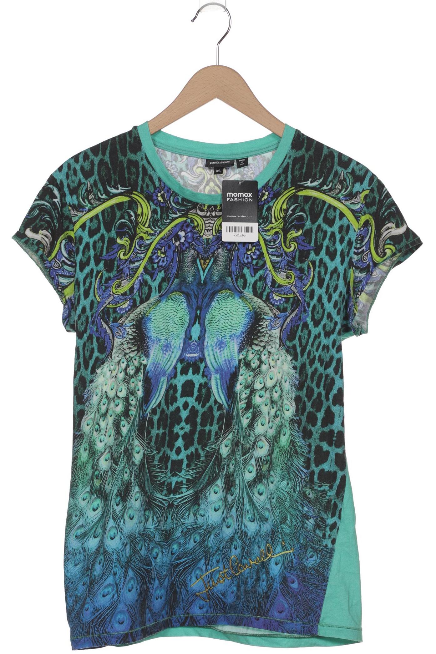 

Just Cavalli Damen T-Shirt, mehrfarbig, Gr. 34