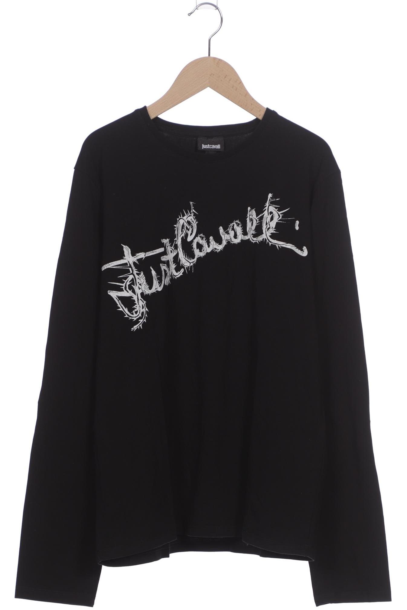 

Just Cavalli Herren Langarmshirt, schwarz, Gr. 48