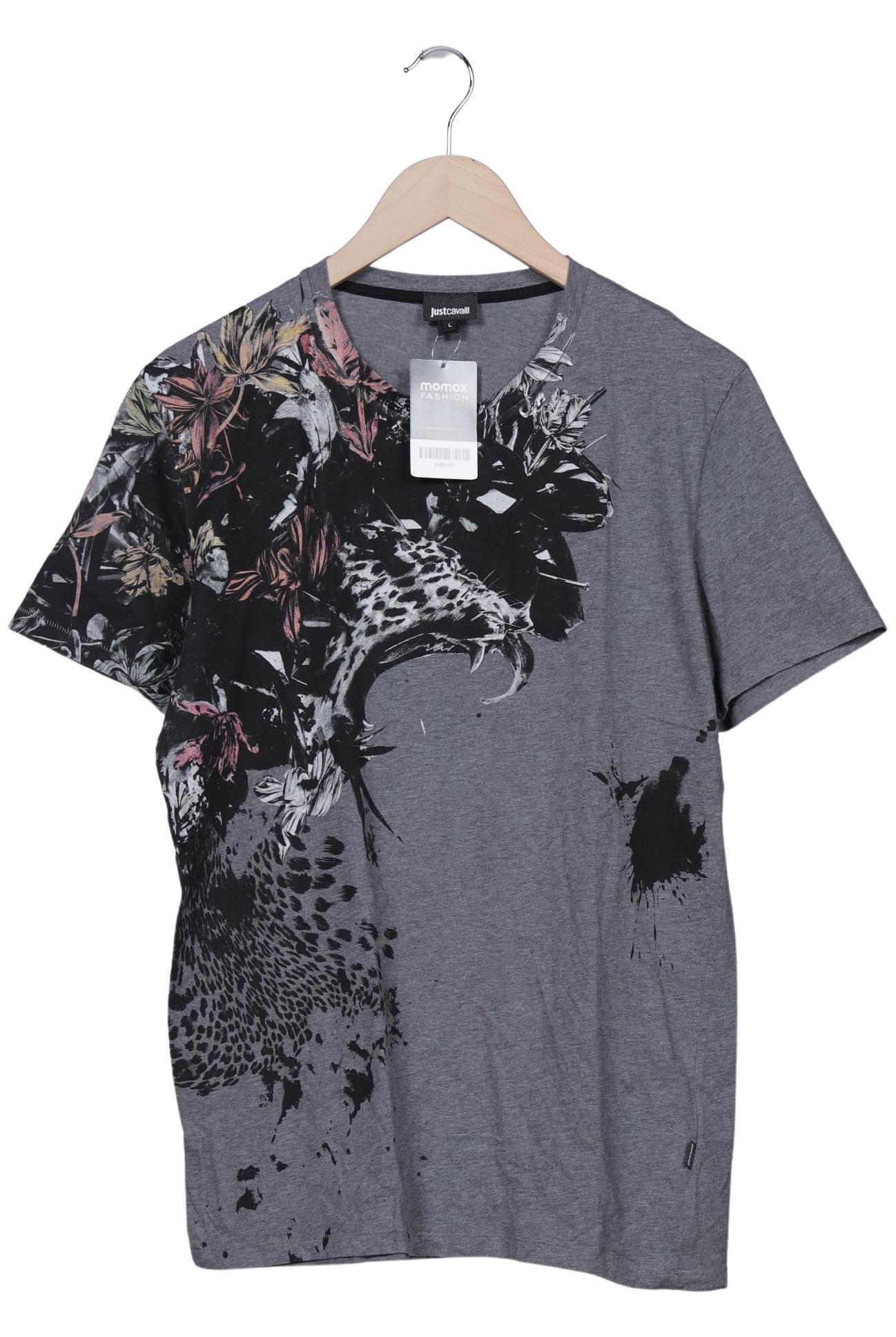 

Just Cavalli Herren T-Shirt, grau, Gr. 52