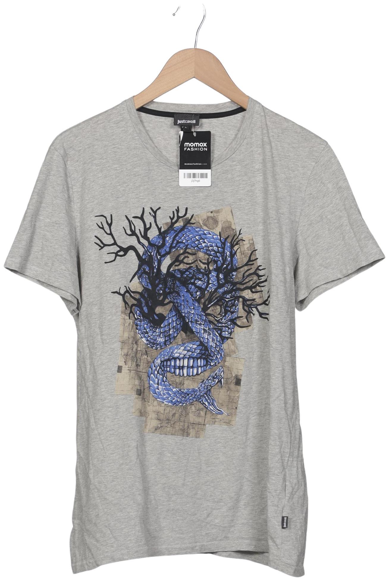 

Just Cavalli Herren T-Shirt, grau, Gr. 52