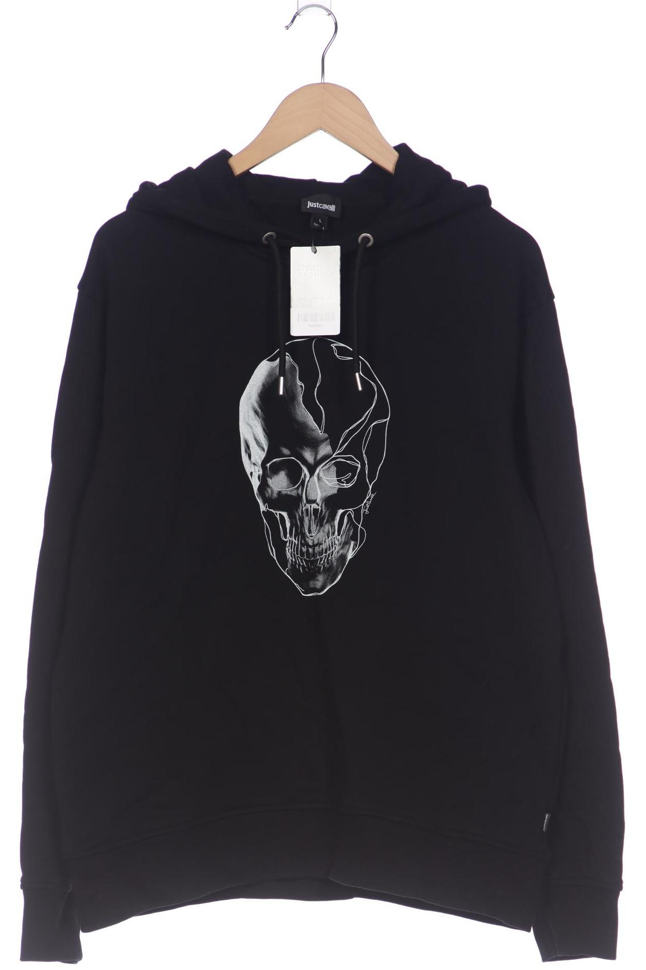 

Just Cavalli Herren Kapuzenpullover, schwarz, Gr. 52
