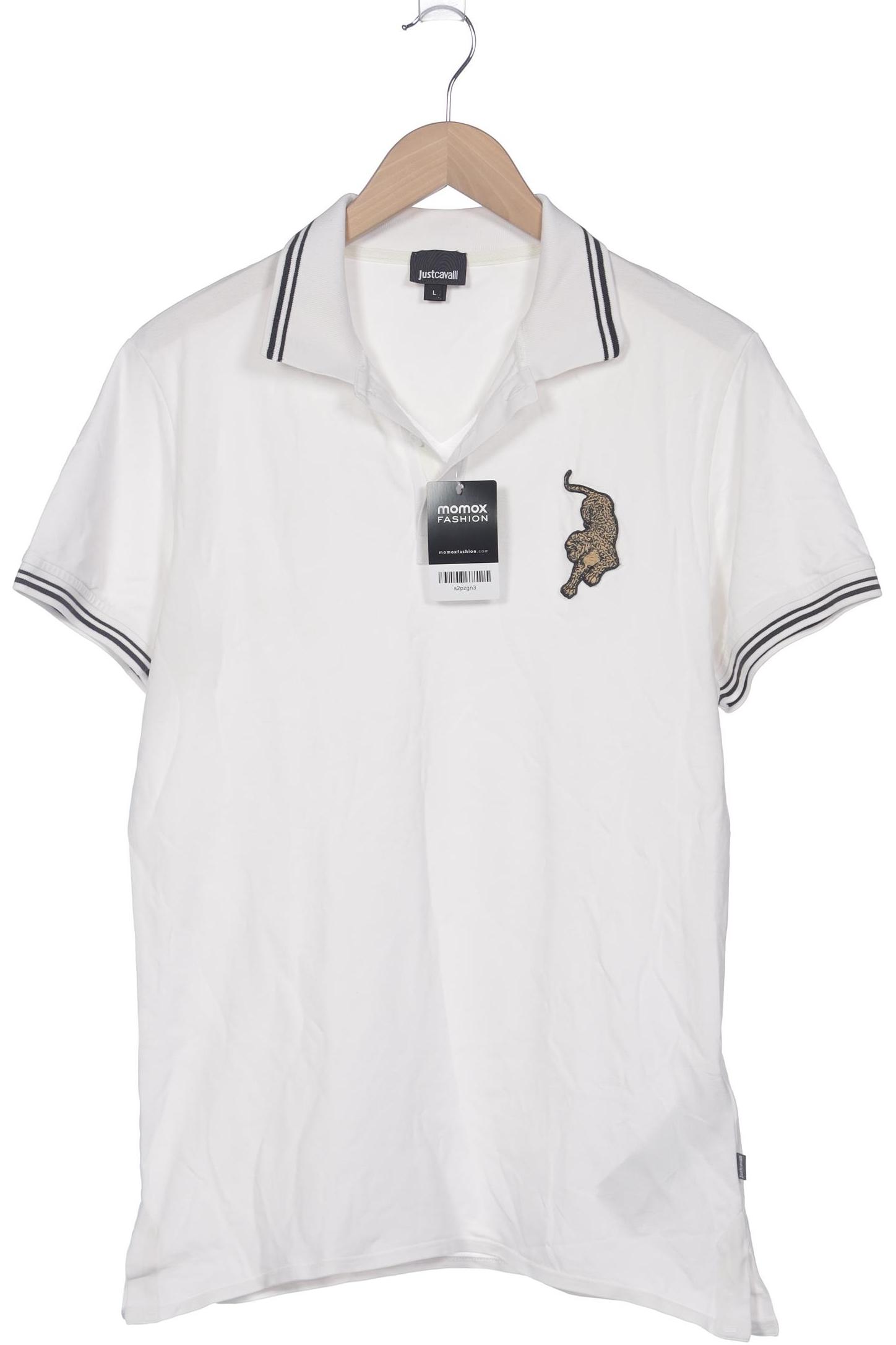

Just Cavalli Herren Poloshirt, weiß, Gr. 52